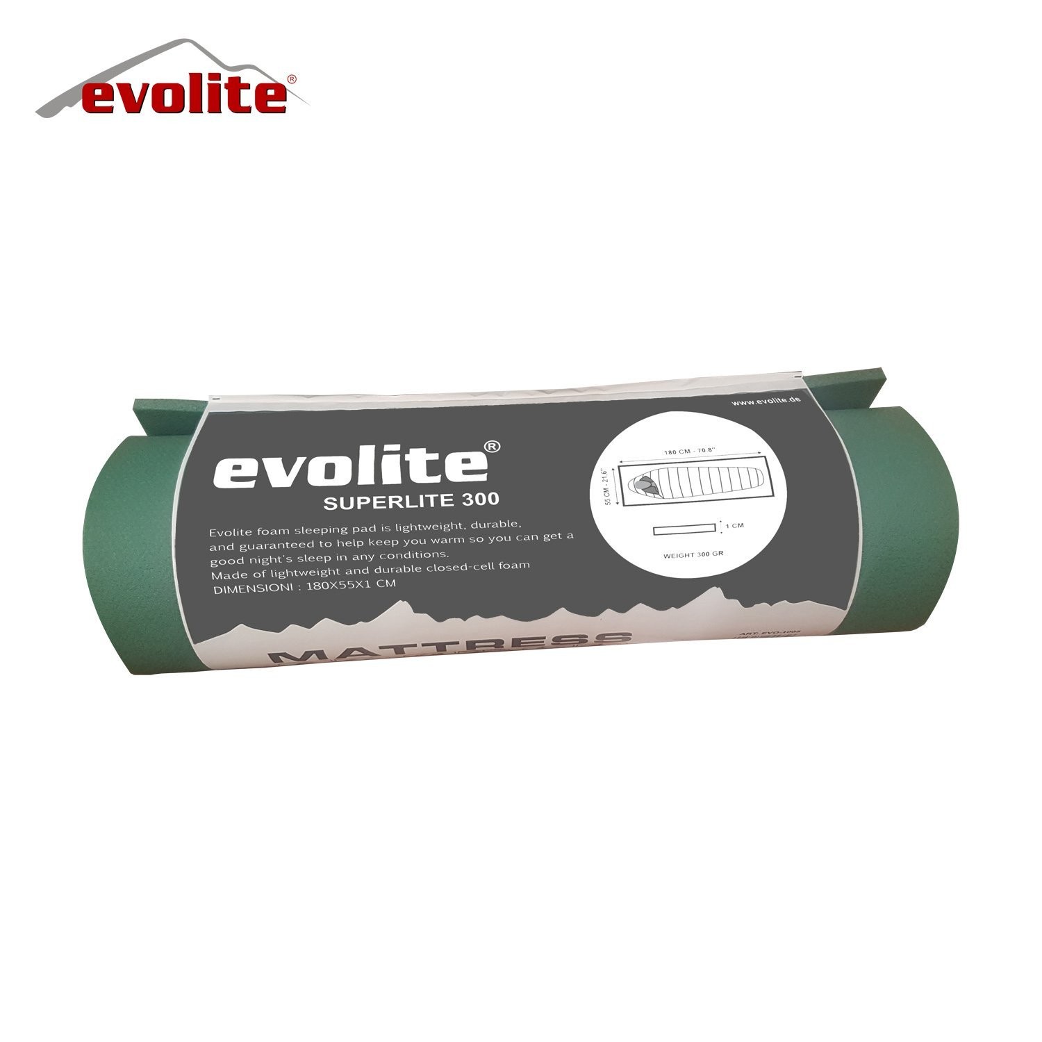 Evolite Superlite 300 Kamp Matı 10mm