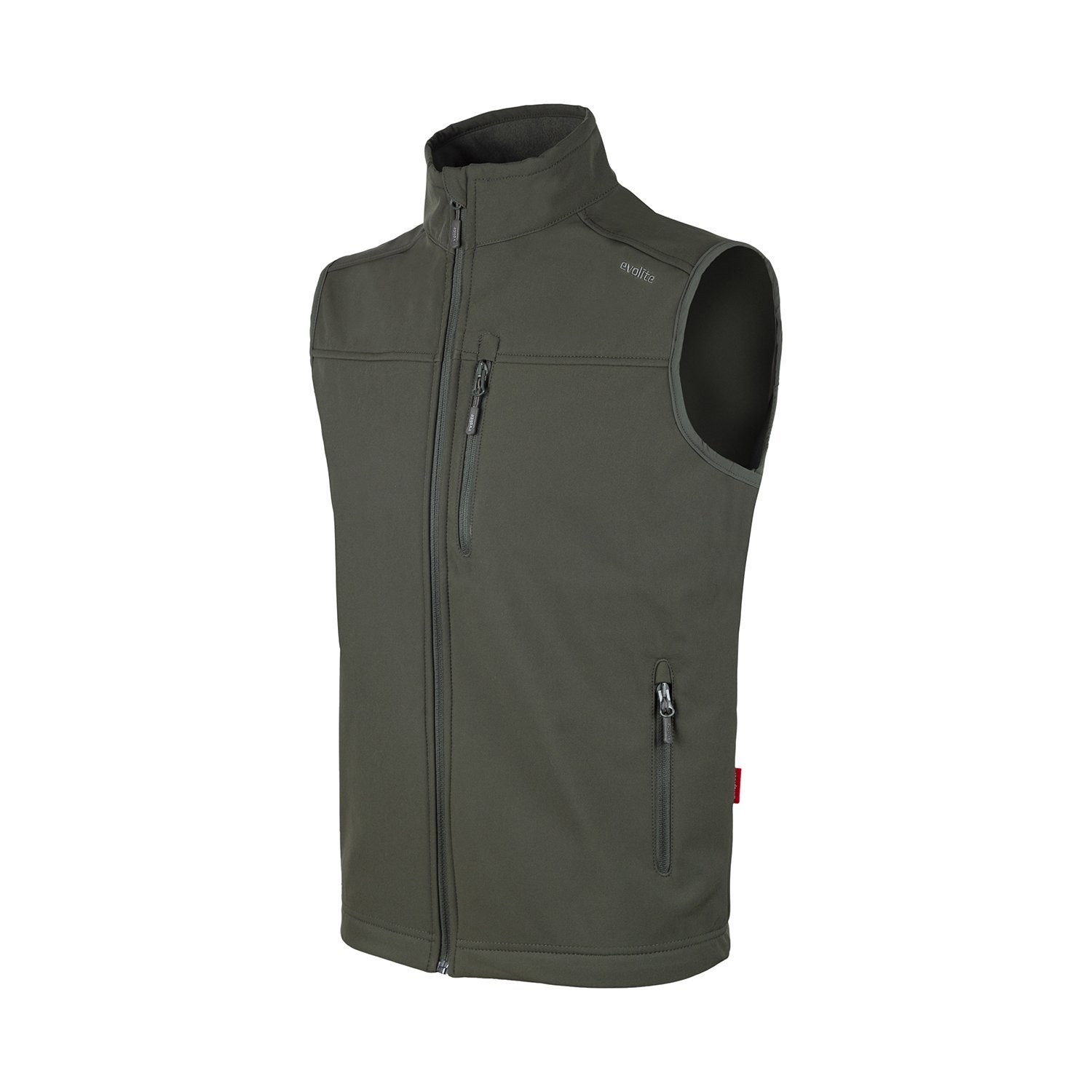 Evolite Krypton Softshell Vest - Khaki