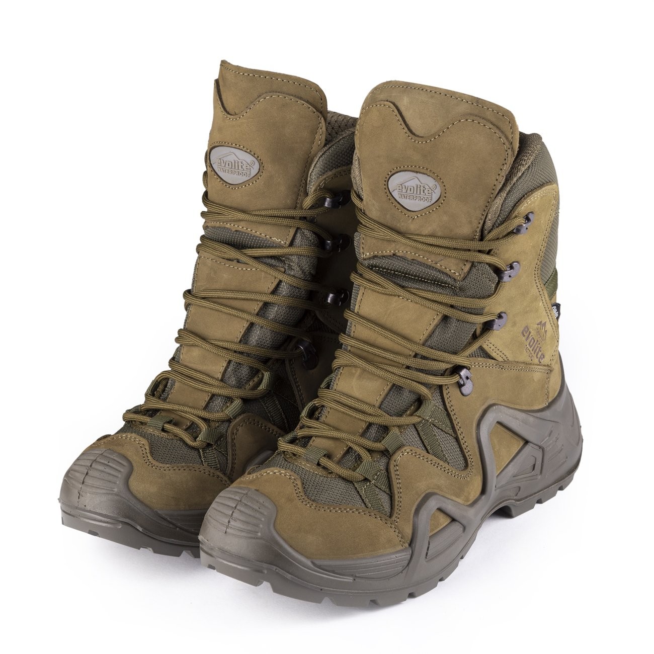 Evolite Defense High Tactical Boots-Khaki