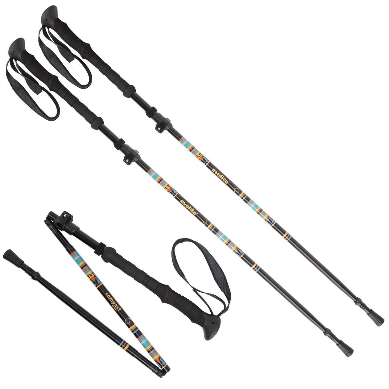 Evolite Compact Micro Quick-Lock Trekking Pole