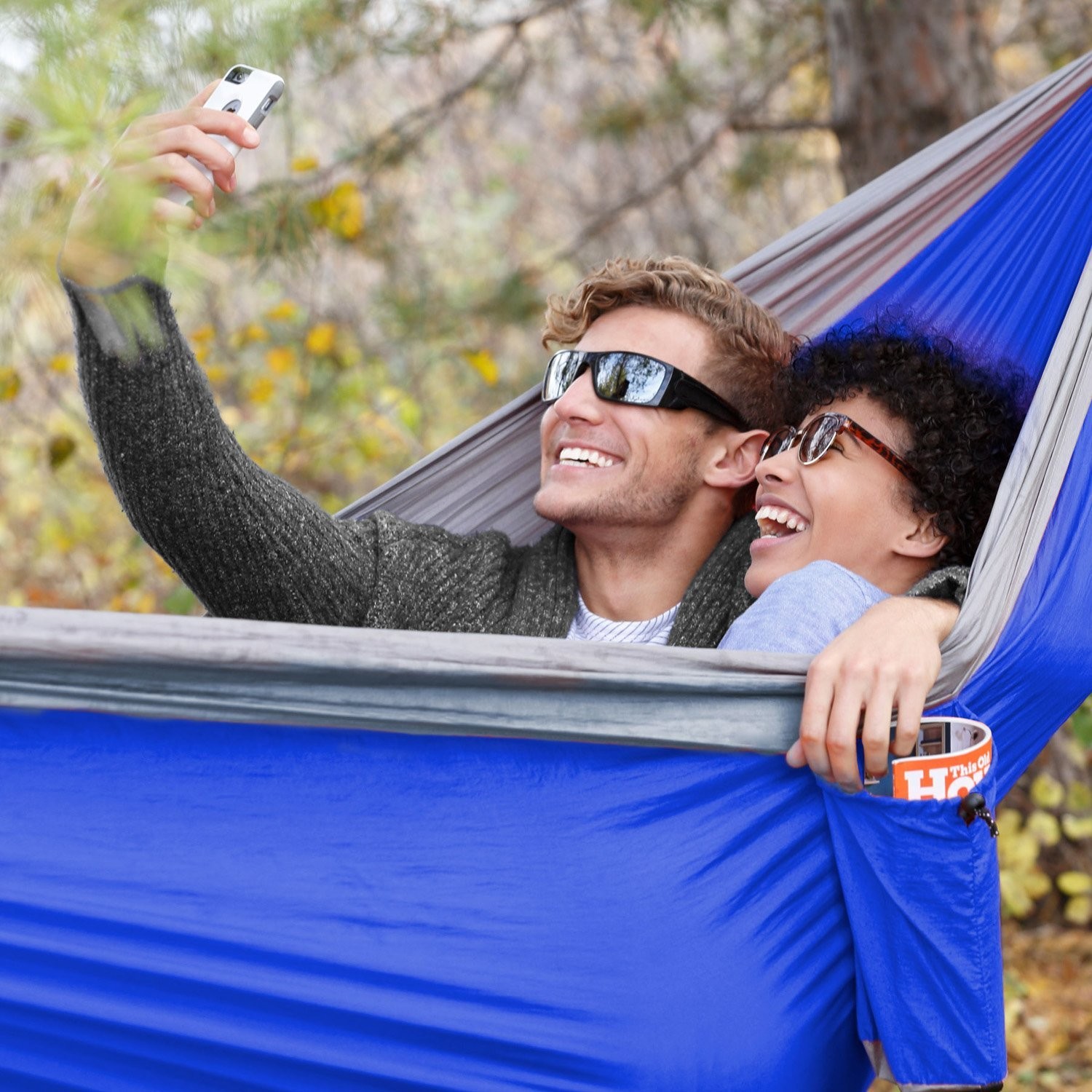 Coghlans Double Parachute Hammock (Blue)