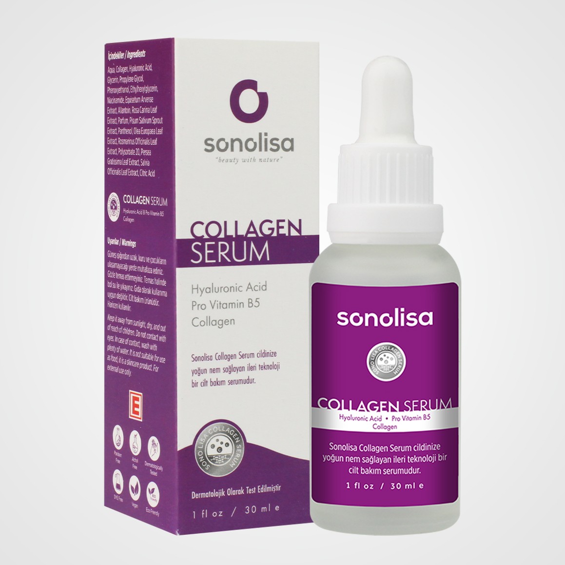 Kırışıklık Karşıtı Kolajen Serum 30 ML