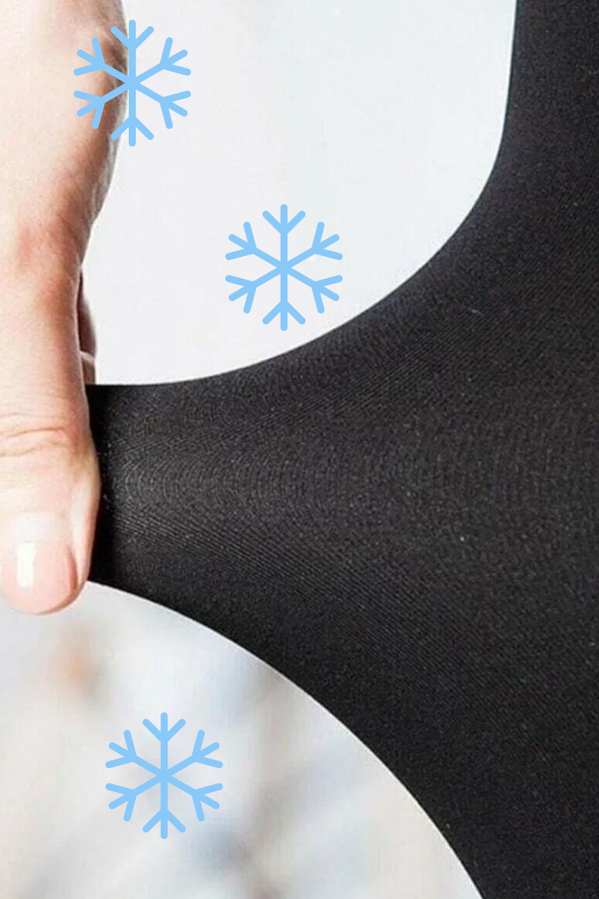 2adet Içi Polar Pamuklu Termal Tayt