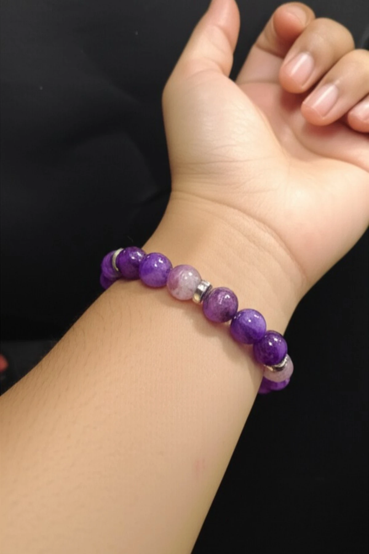 Doğal Ametis Bileklik Stresi Azaltır Sakinleştirici Enerjisiyle Gerginliği Hafifletmeye Yardımcıolur