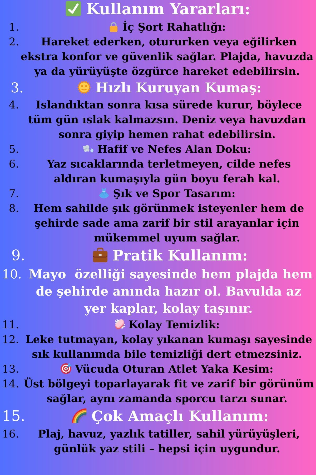 Şortlu Kadın Plaj Elbisesi Siyah – Atlet Yaka Yazlık Deniz Elbisesi Kolar Kurur