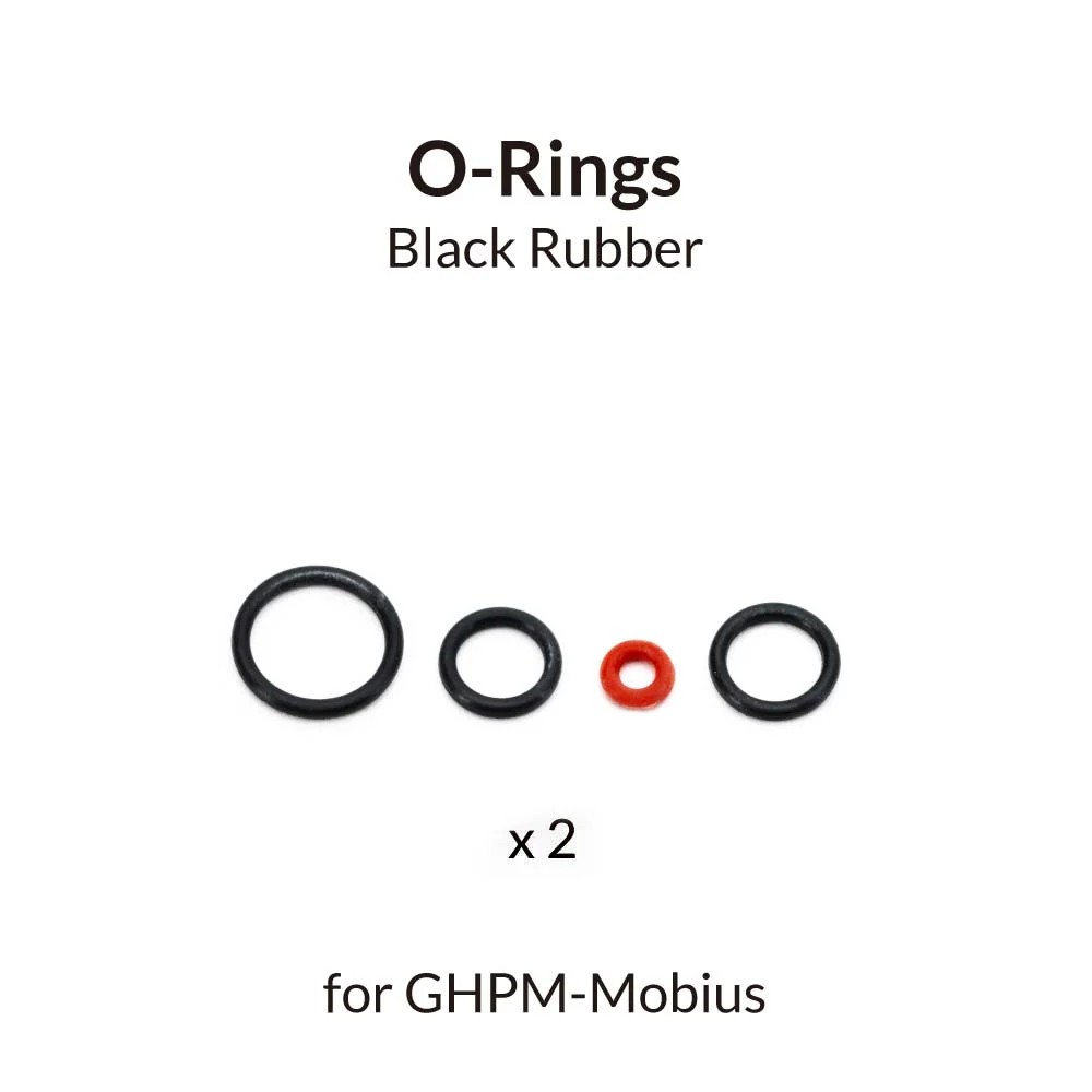 Gaahleri Airbrush Premium Mobius için Sadece Siyah O-Ringler