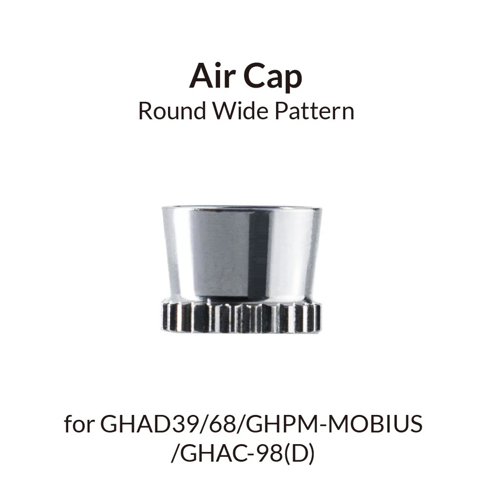 Gaahleri Airbrush Premium Mobius için Yuvarlak Geniş Hava Başlığı