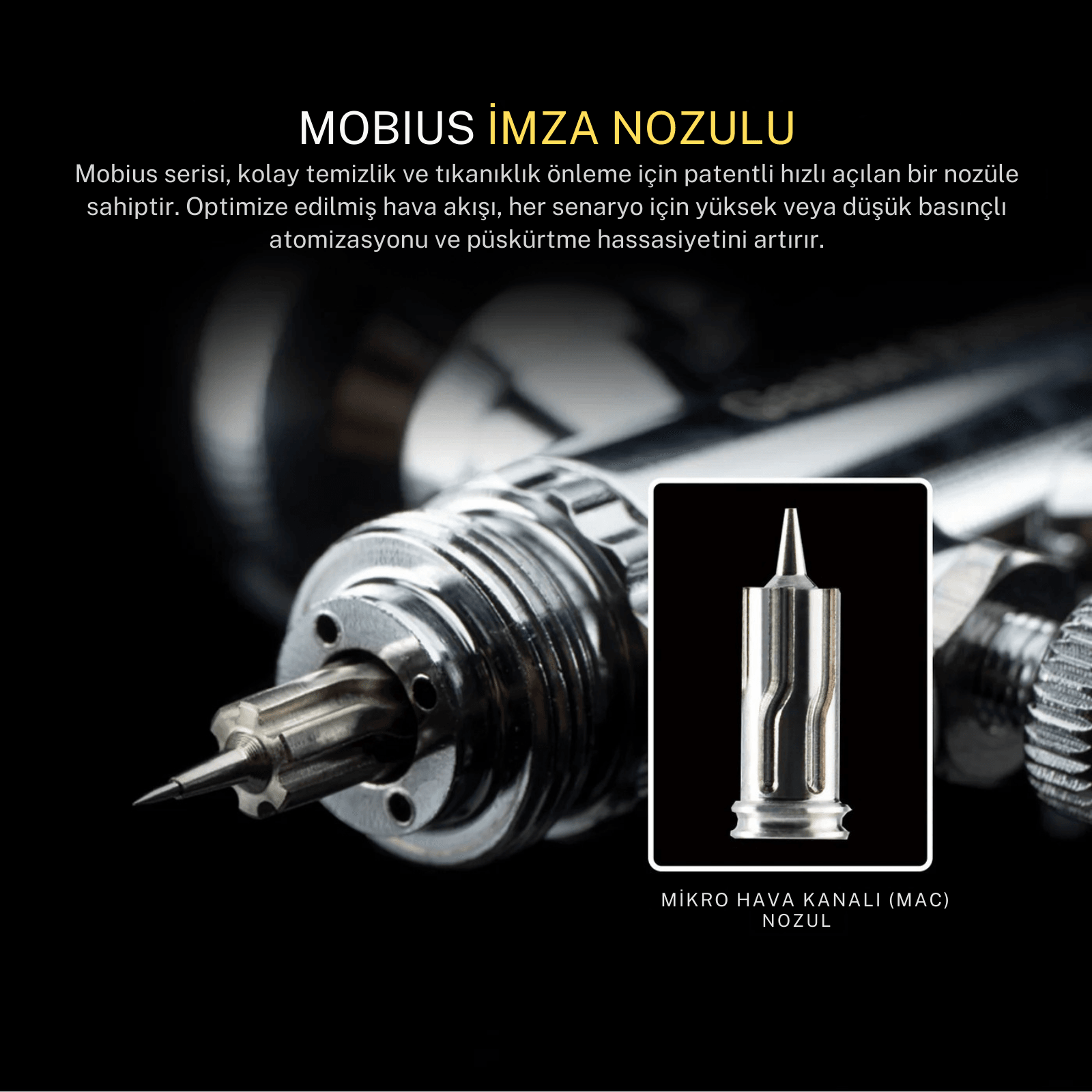 Gaahleri Airbrush Premium Series GHPM-Mobius TG