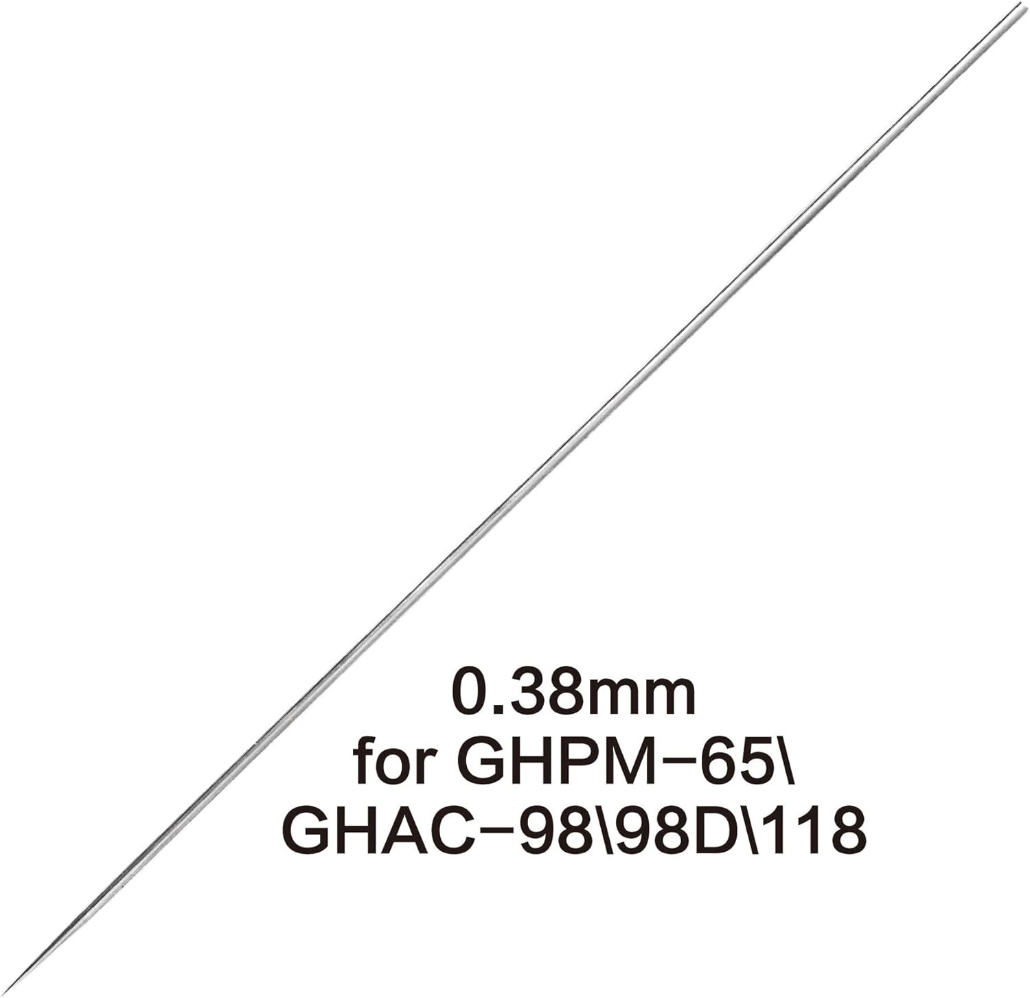 Gaahleri Airbrush Yedek Parça Ace & Premium Series için 0.38mm Yüksek Dayanıklılığa Sahip İğne