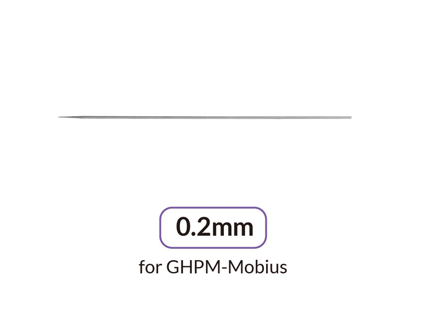 Gaahleri Airbrush Premium Mobius için 0.2mm İğne