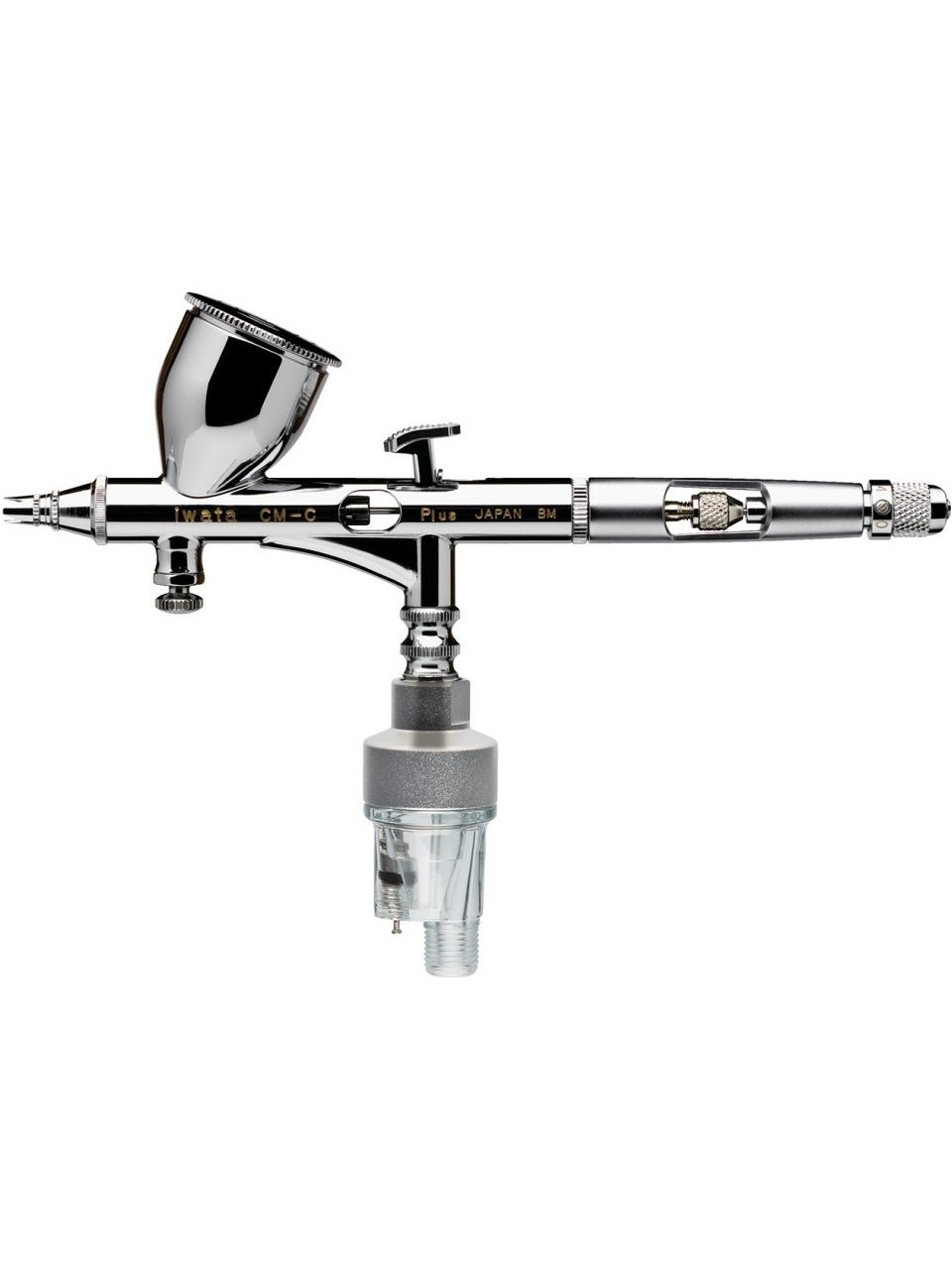 Iwata Custom Micron CM-C Plus Yerçekimi Beslemeli Dual Action Airbrush