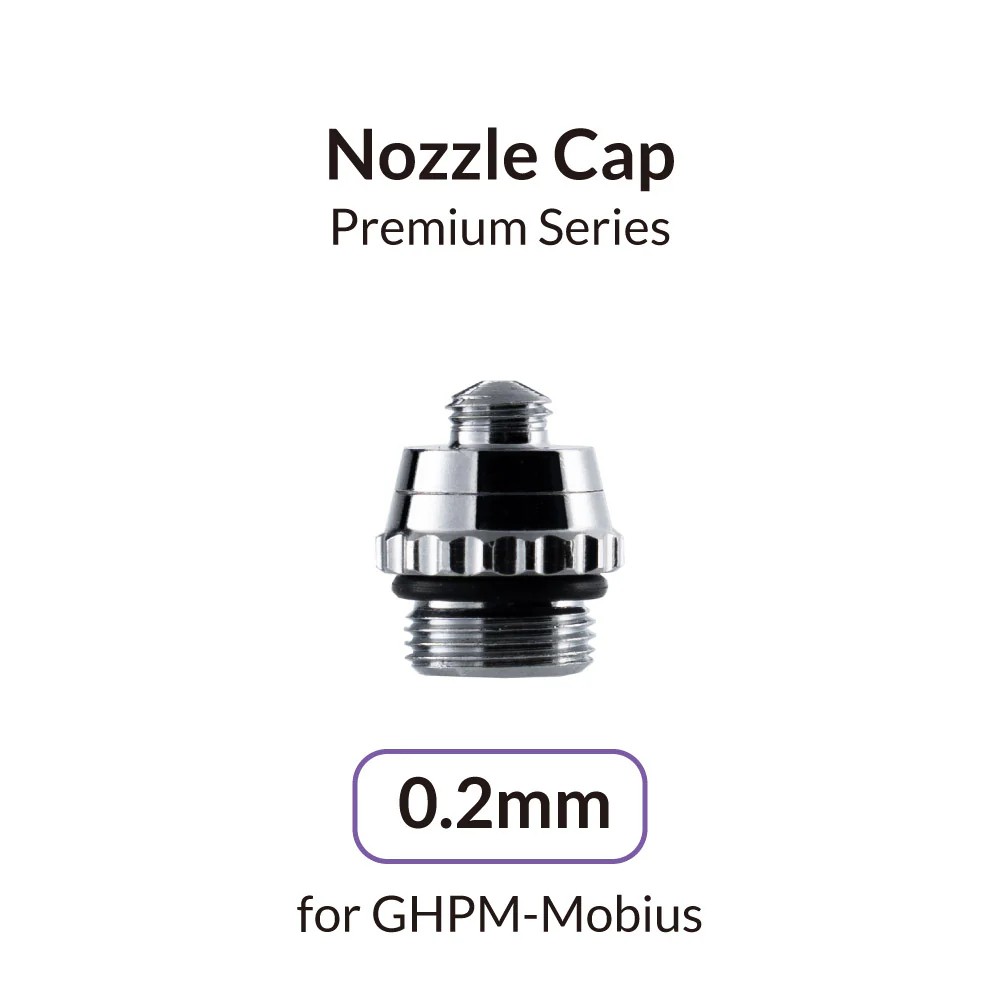Gaahleri Airbrush Premium Mobius için 0.2mm Nozzle Başlığı