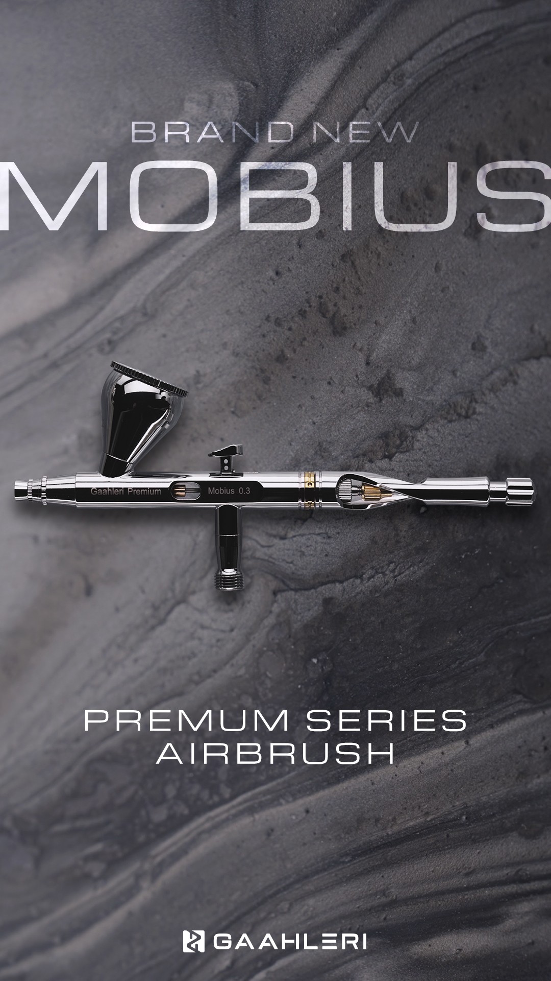 Gaahleri Airbrush Premium Series GHPM-Mobius 0.2mm Airbrush