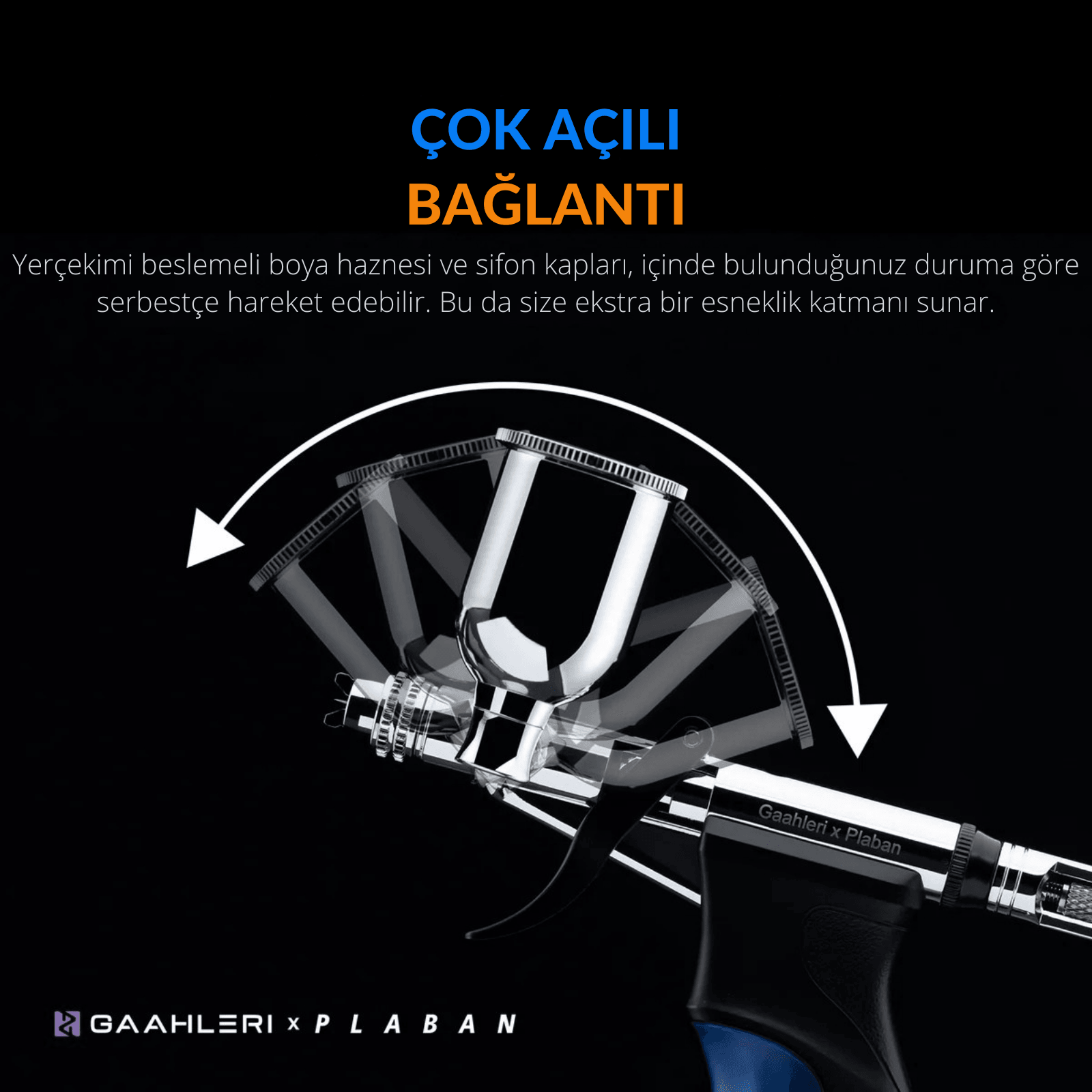 Gaahleri Airbrush GHAC-Swallowtail SD Plaban