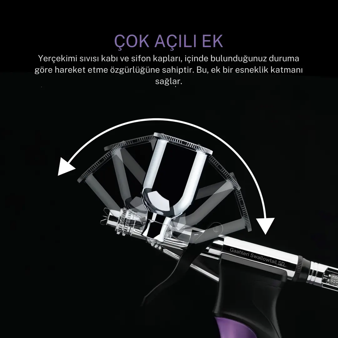 Buse D'aérographe 0.28mm Pour Gaahleri GHAC-Swallowtail - Compatible Ace Series