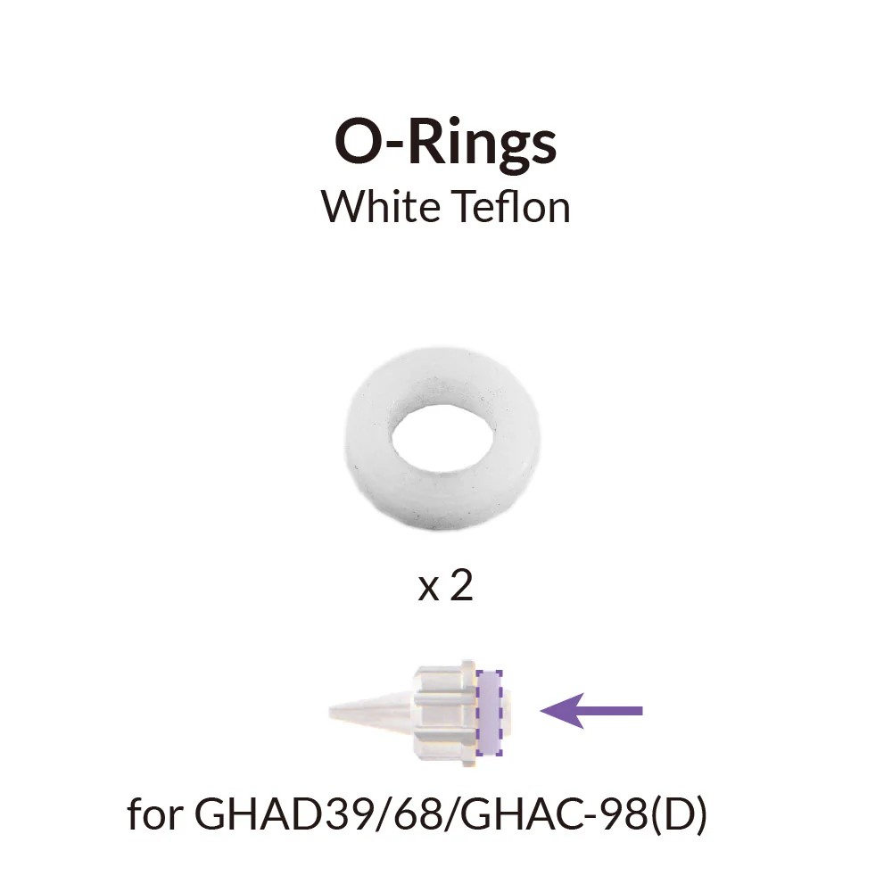 Gaahleri Airbrushlar için Beyaz O-Ring