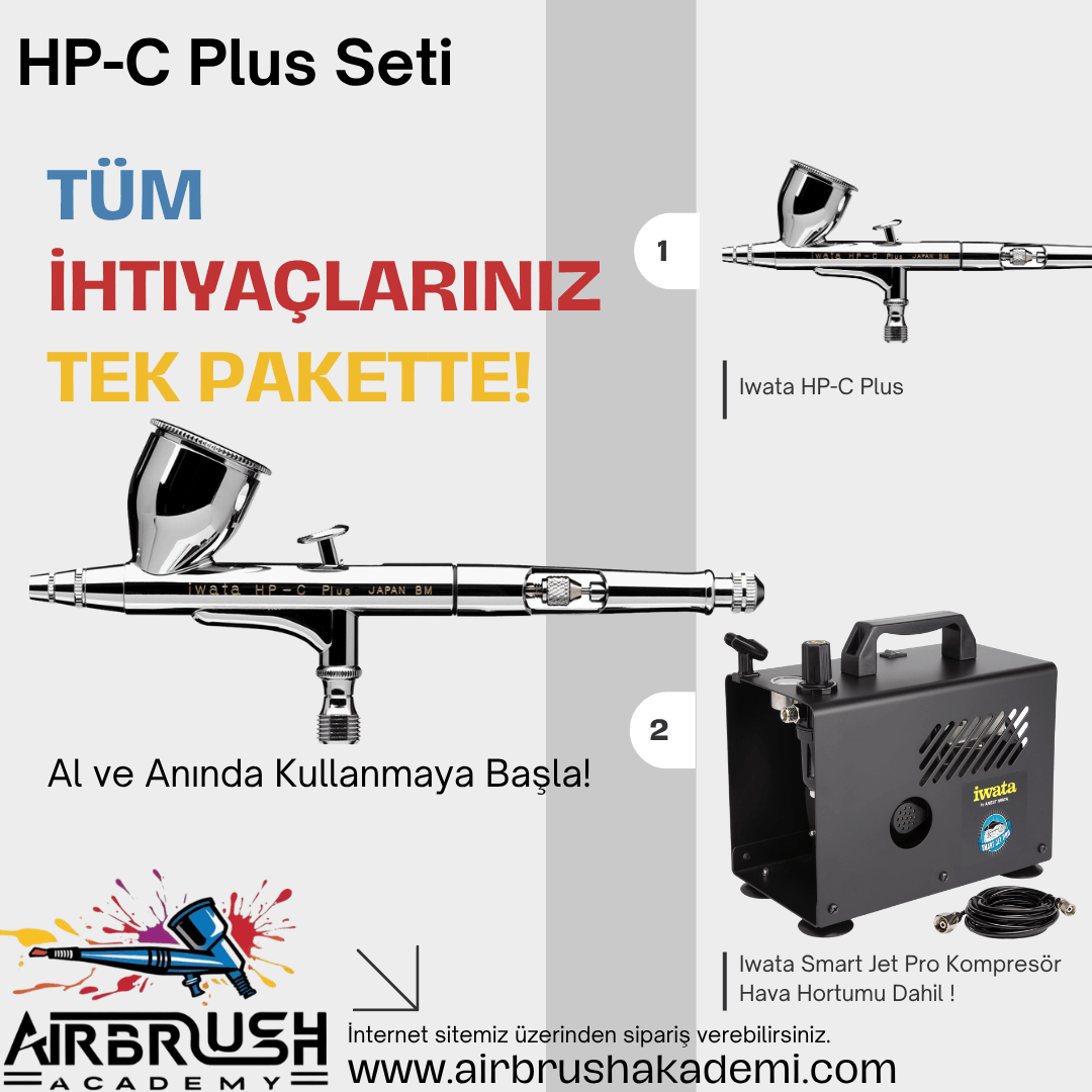 Iwata HP-C Plus Seti