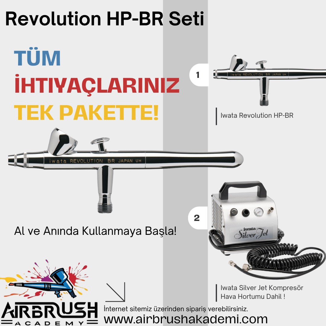 Iwata Revolution HP-BR Seti