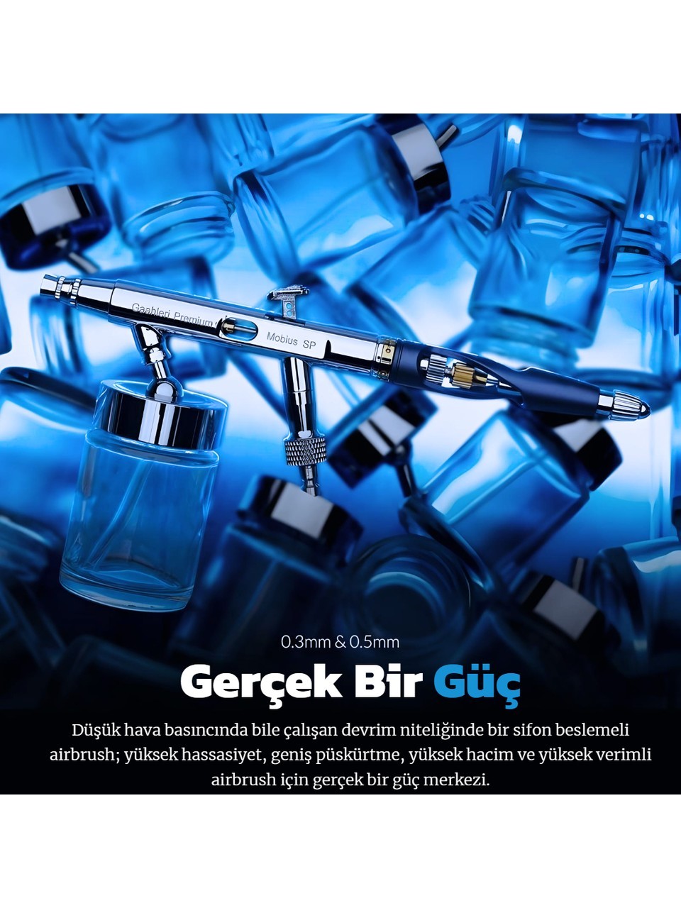 Gaahleri Airbrush Premium Series GHPM - Mobius Sp