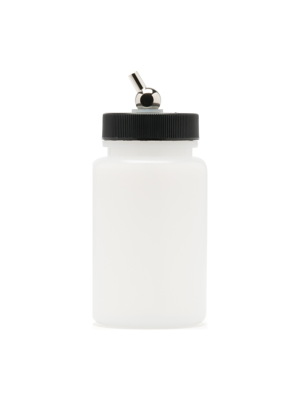 Iwata Yarı Saydam 4 oz (112 ml) Sifon Besleme Airbrush Şişesi ve Adaptör Kapağı