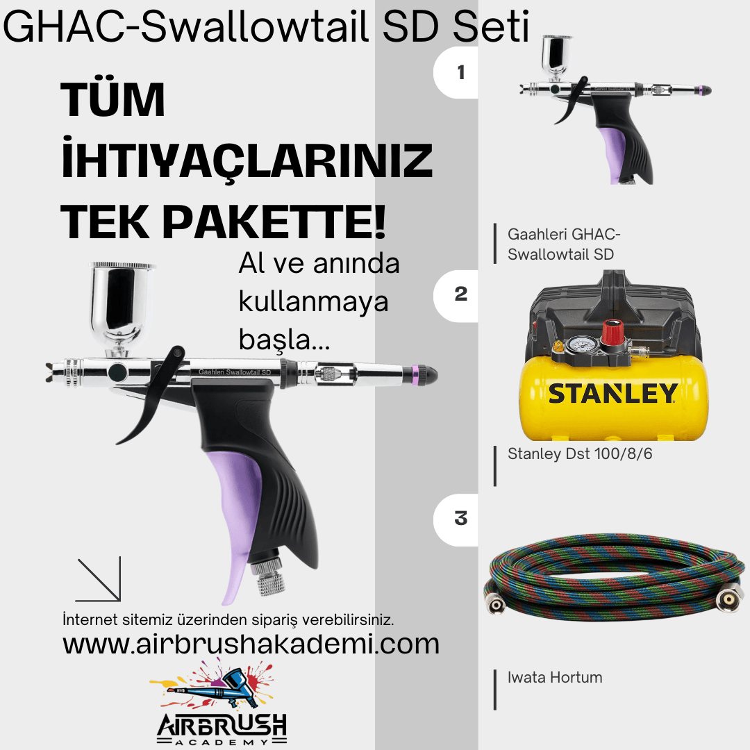 Gaahleri GHAC-Swallowtail SD Seti