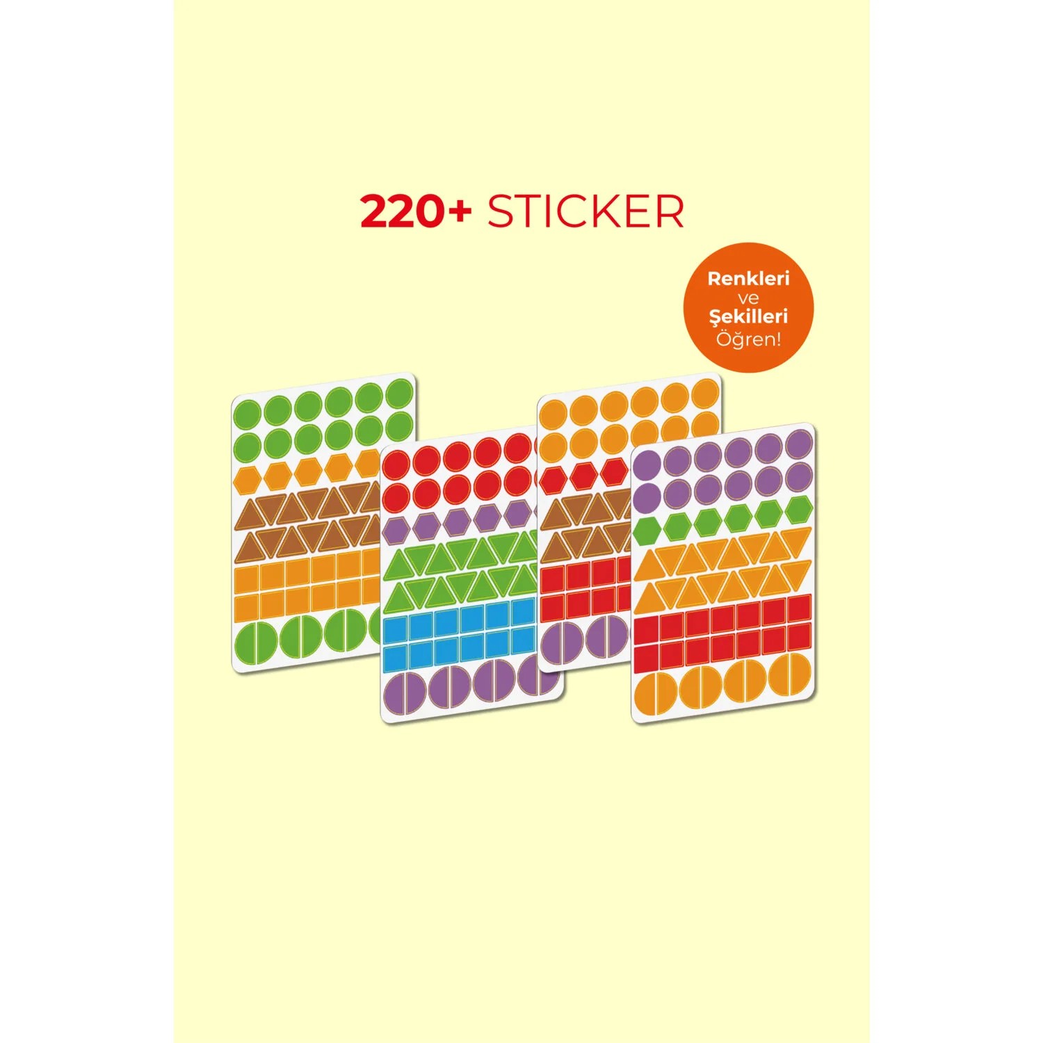 Farm Sticker Activity Set, Dikkat ve Konsantrasyon Artırıcı Çiftlik Sticker Aktivite Seti / 220+ Stickers