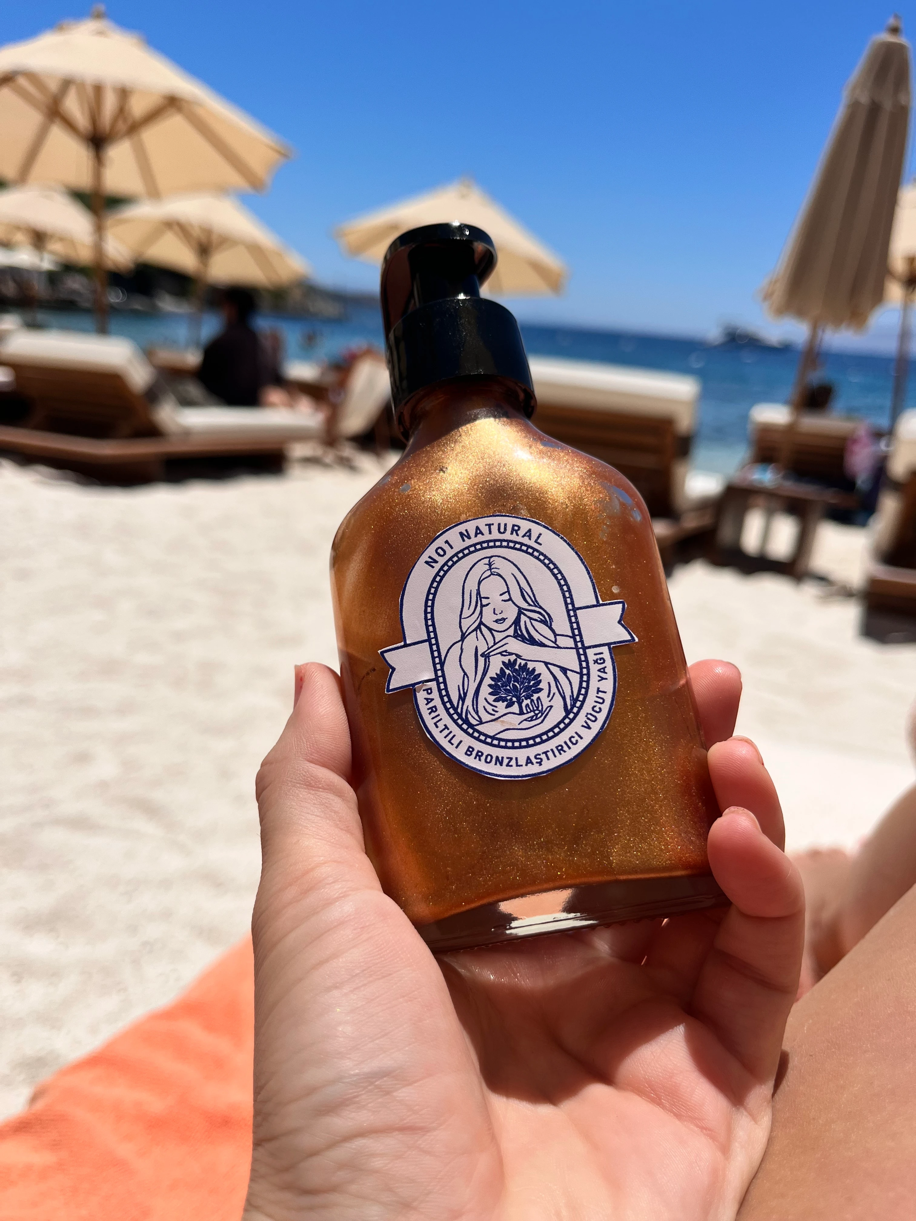 Parlbella Bronzlaştırıcı - Kuru Yağ