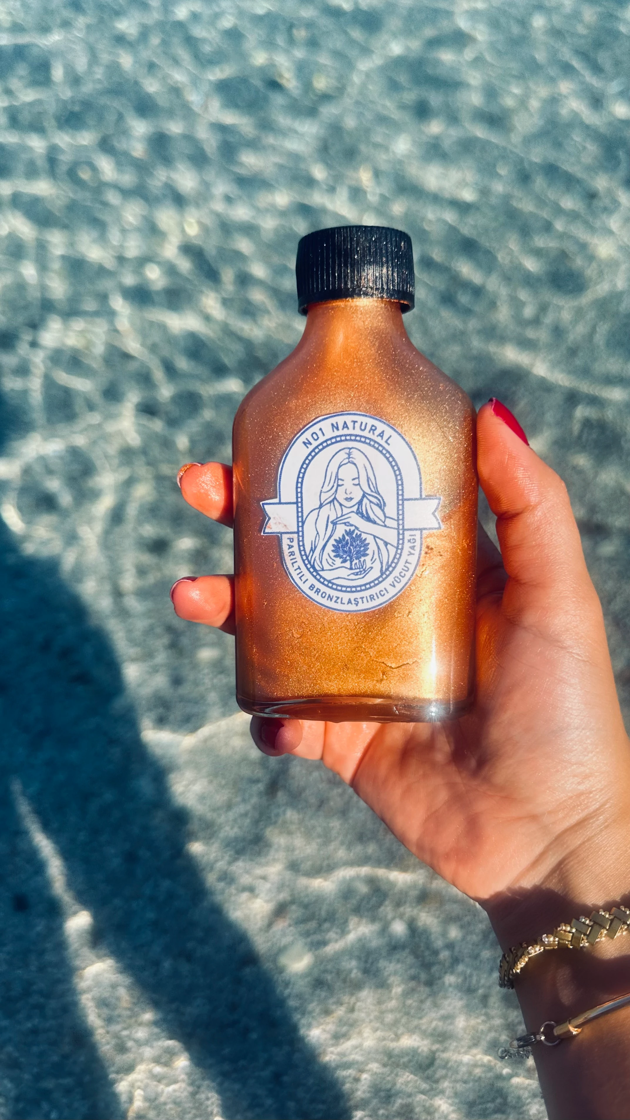 Parlbella Bronzlaştırıcı - Kuru Yağ