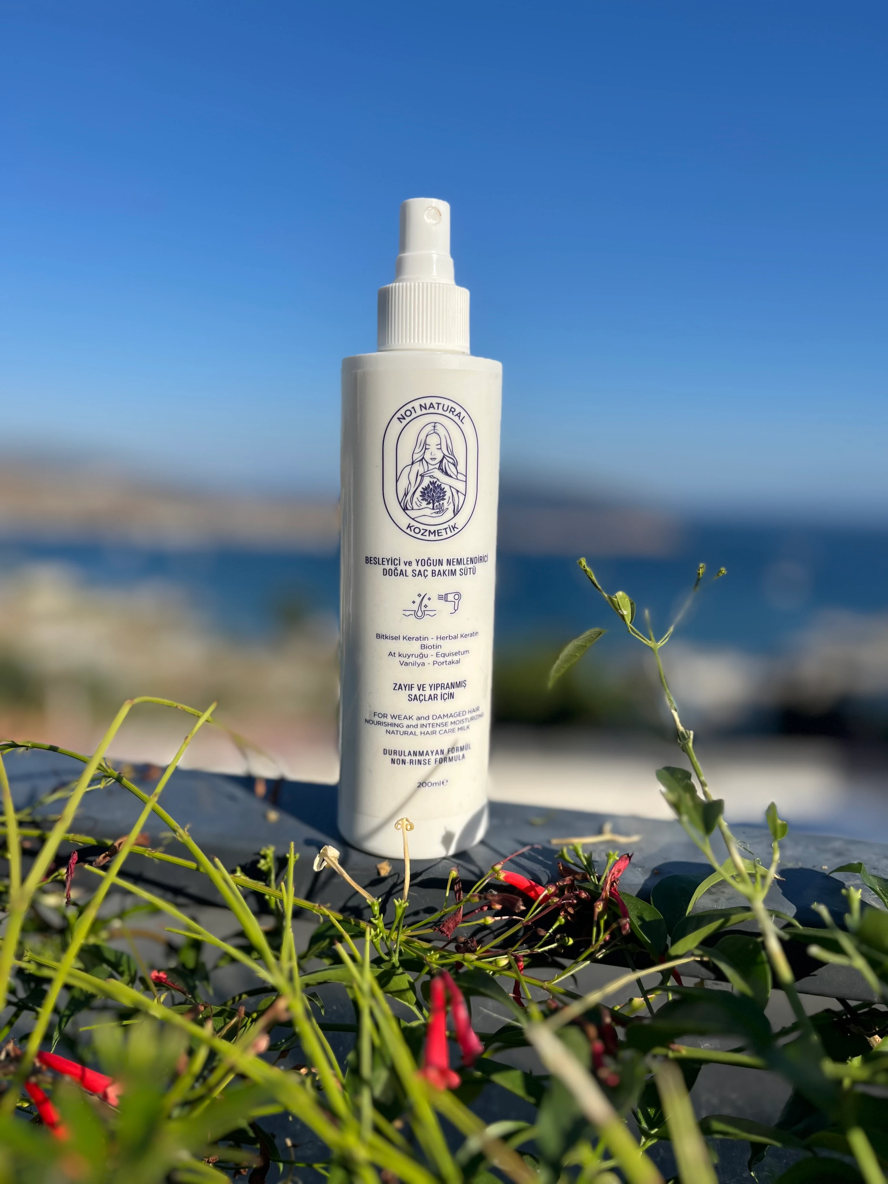 Besleyici Ve Yoğun Nemlendirici Doğal Saç Bakım Sütü