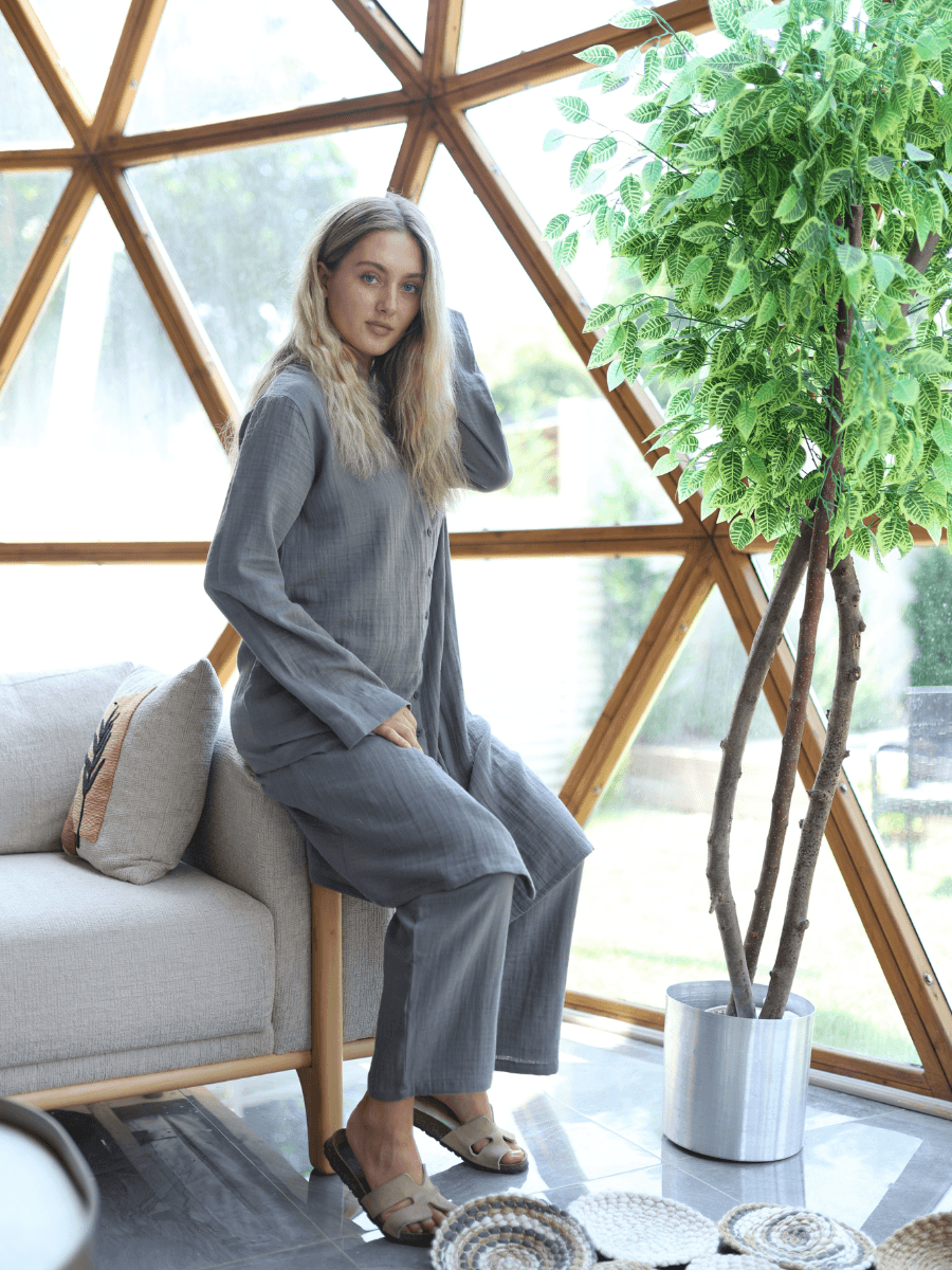 Best Tunik Koyu Gri