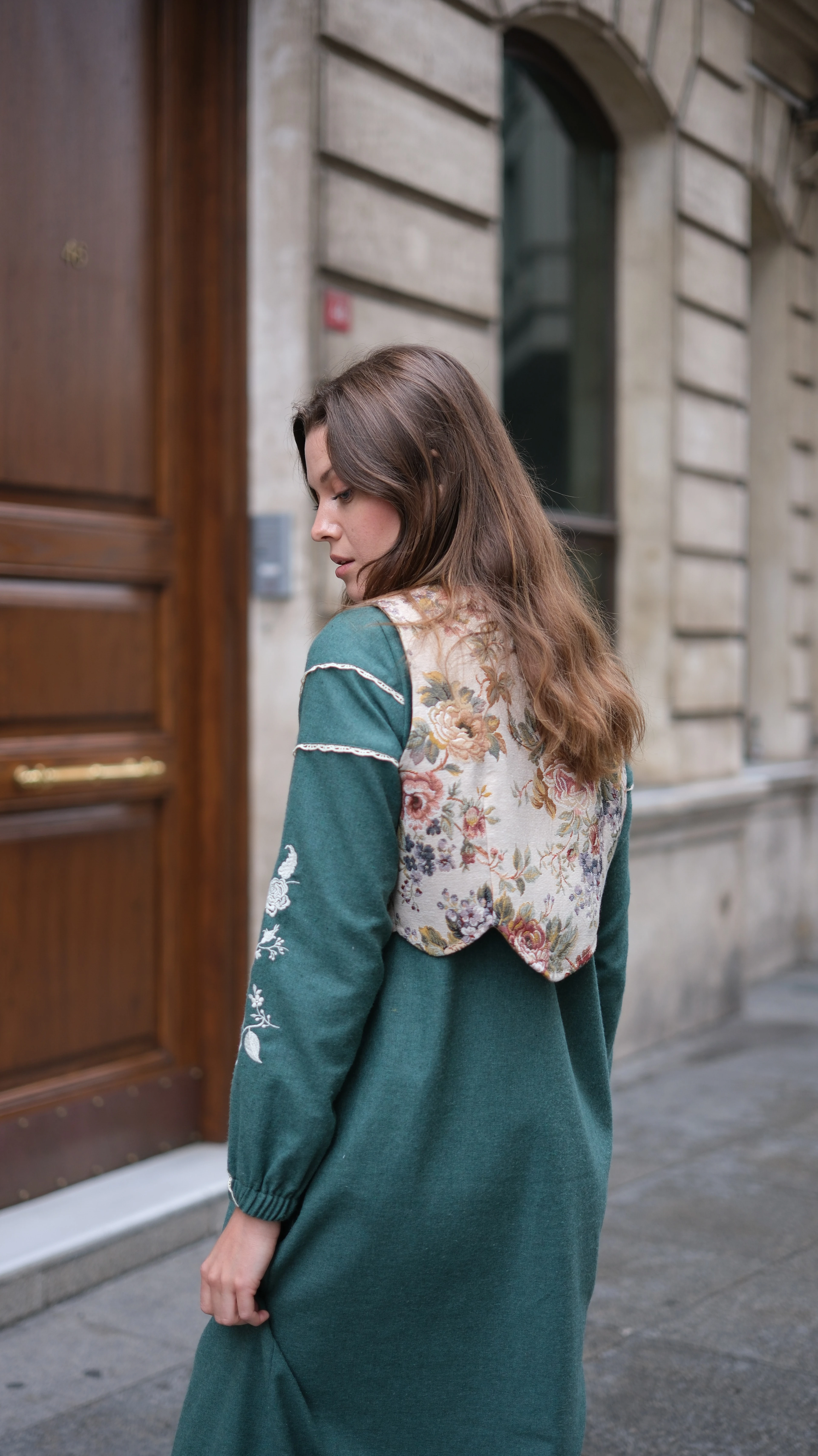 Lavinya Elbise Petrol