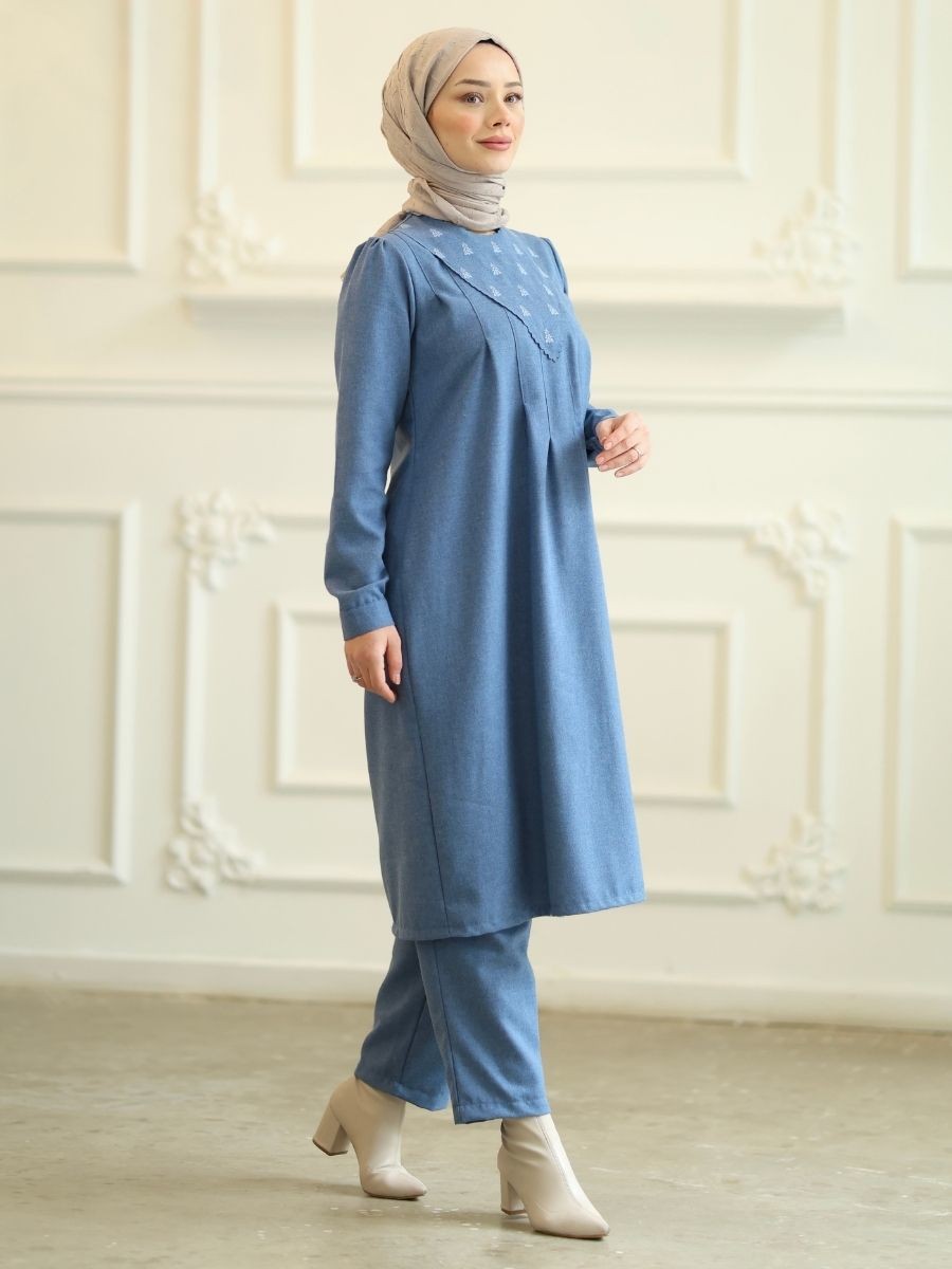 Barok Tunik Mavi