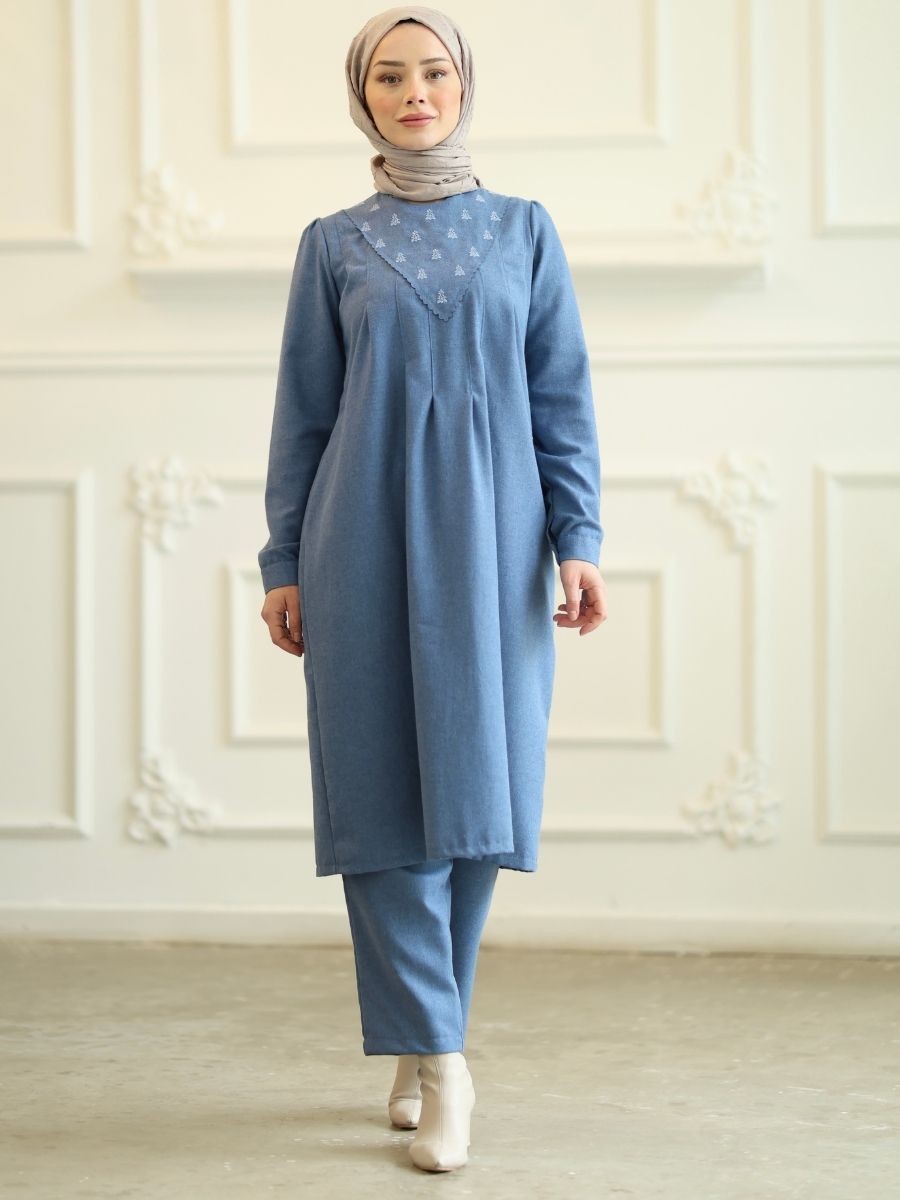 Barok Tunik Mavi