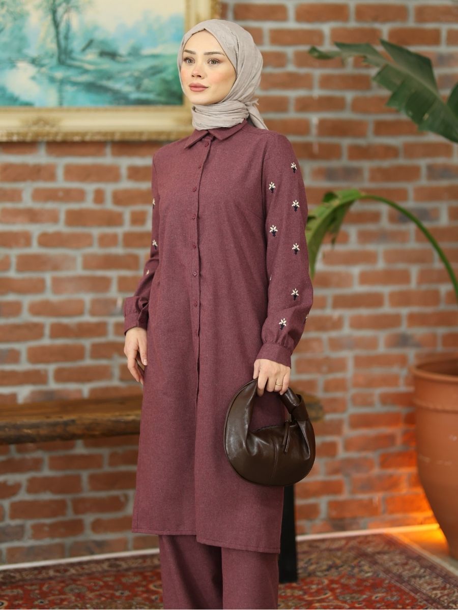 Parla Tunik Bordo