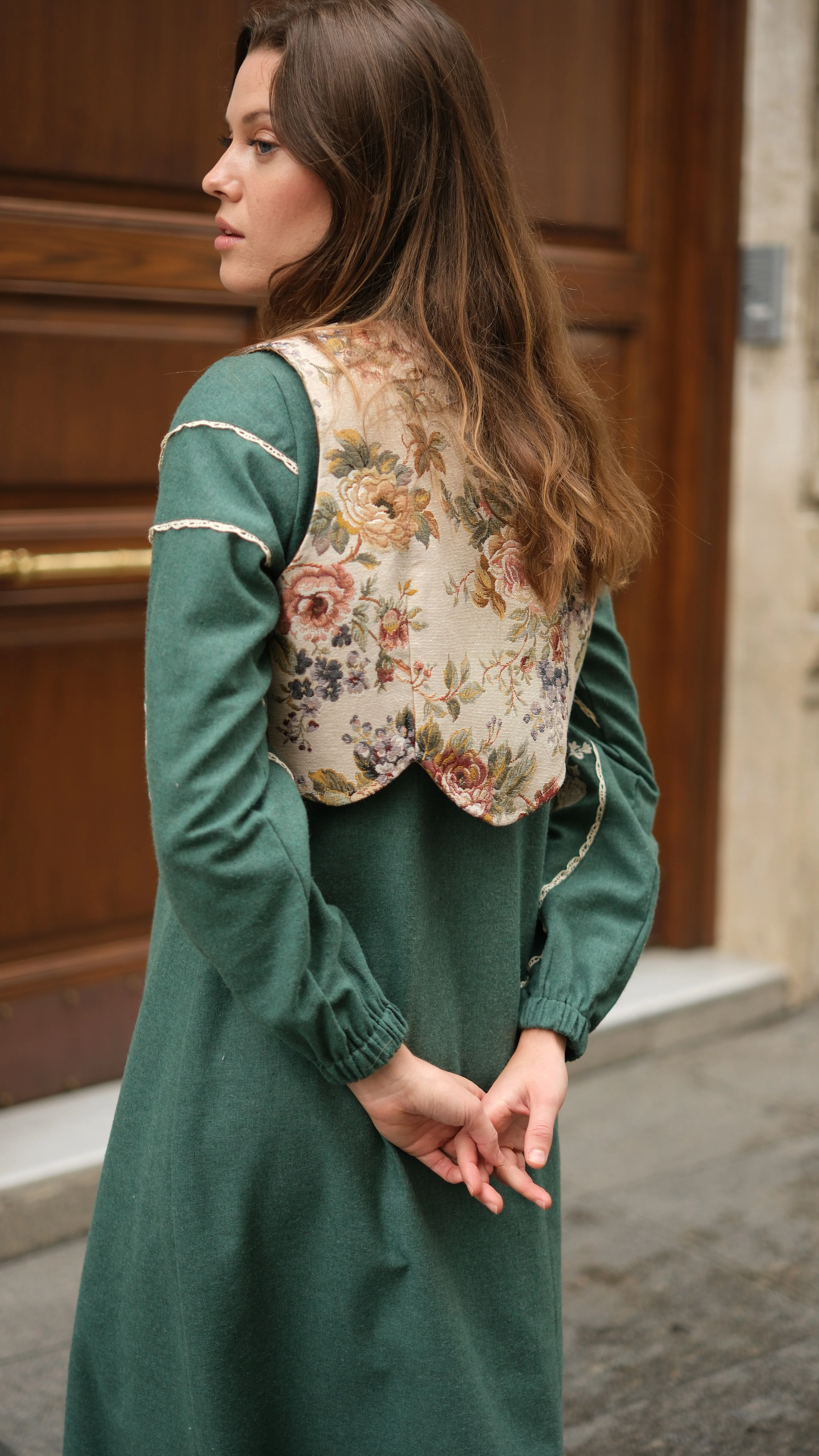 Lavinya Elbise Petrol