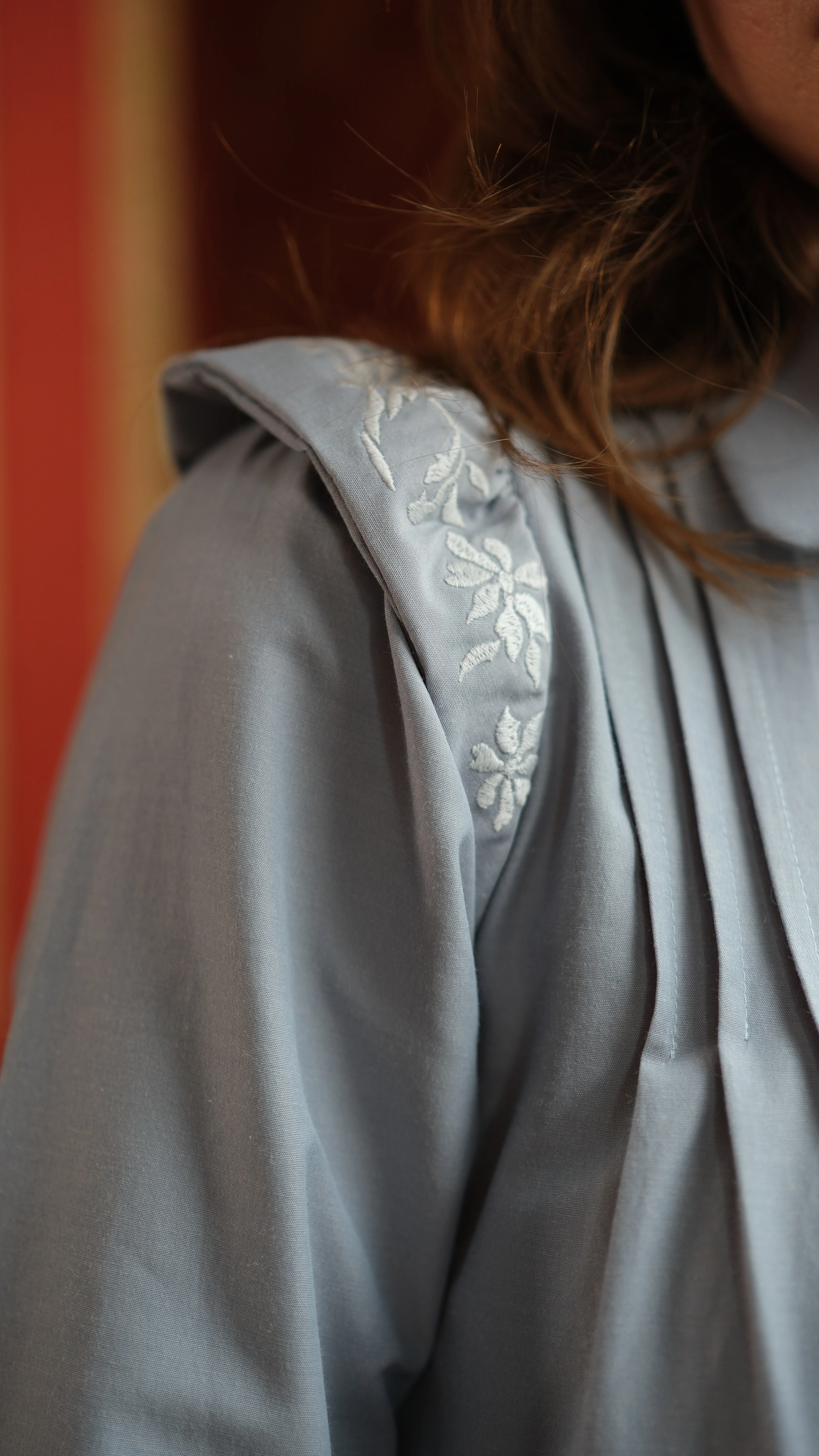 Nehir Tunik Kirli Mavi