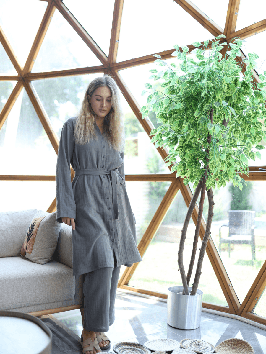 Best Tunik Koyu Gri