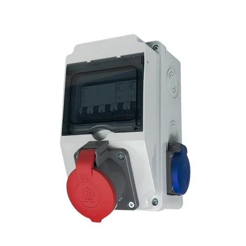 1 ADET TRİFAZE 2 ADET MONOFAZE KOMBİNASYON KUTUSU-MONTAJLI