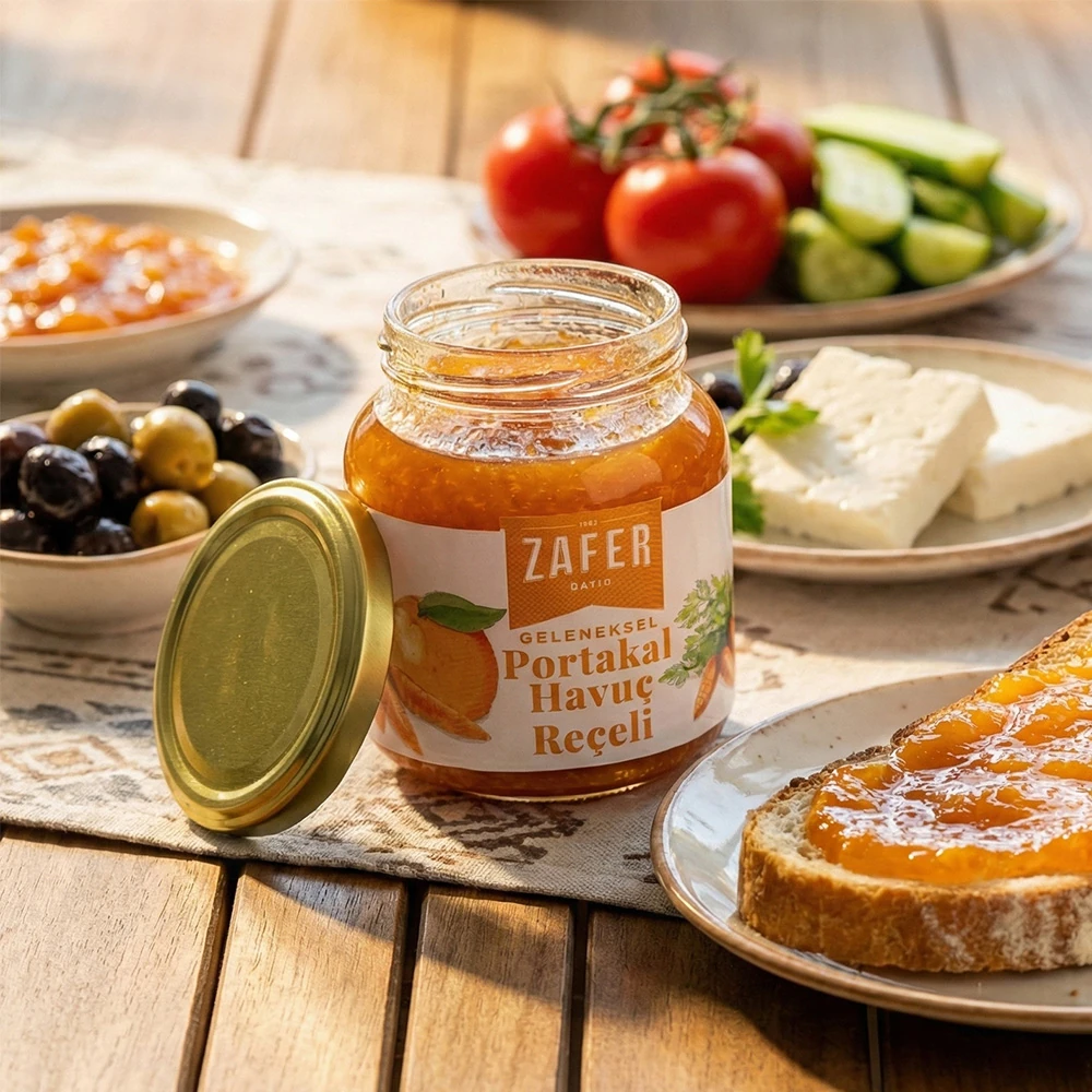 Zafer Portakal Havuç Reçeli [360g]