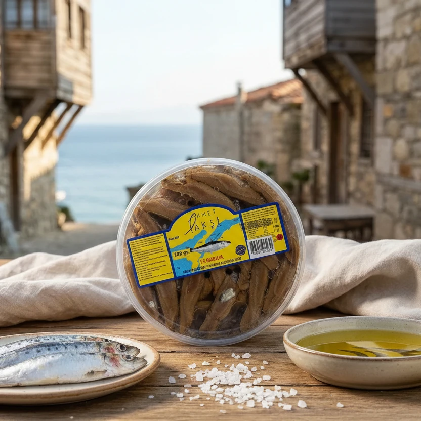 Ahmet Yakşi Yağlı Tuzlu Sardalya Konservesi - 350 g Plastik Ambalaj