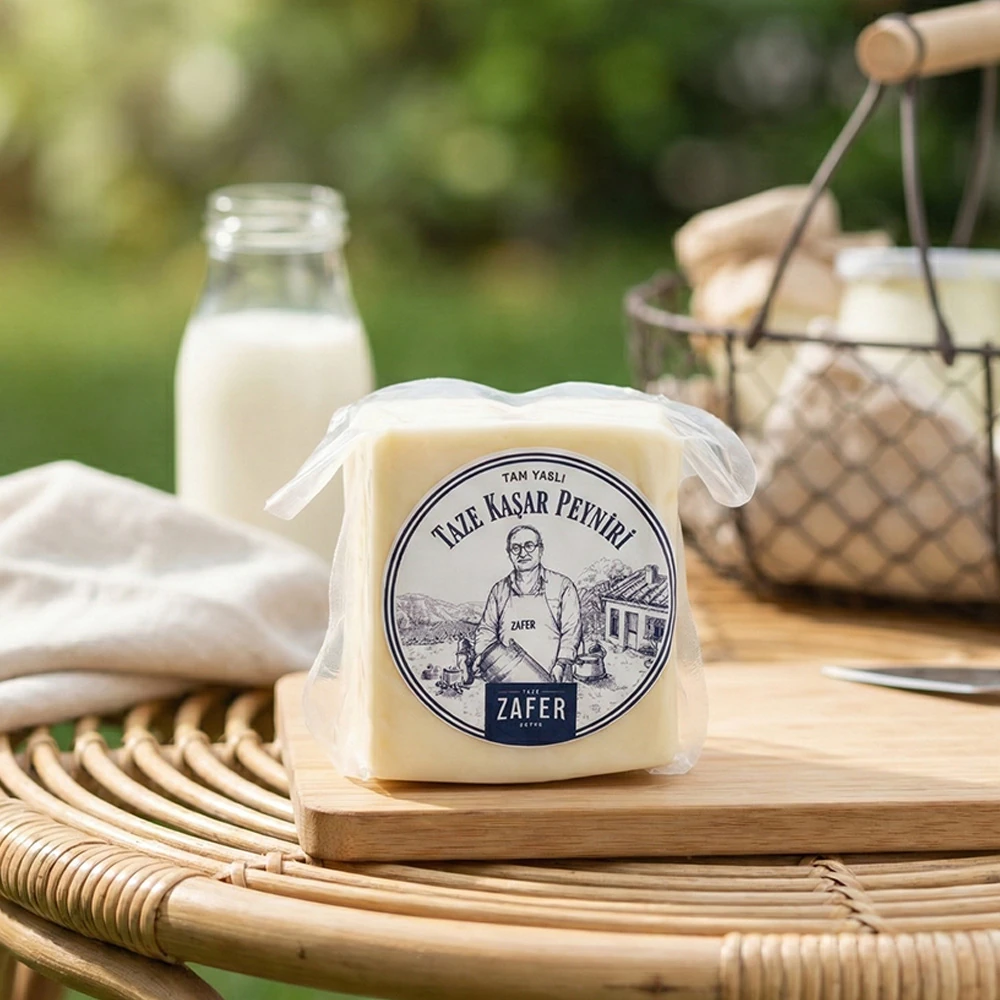 Taze Kare Kaşar [500g]