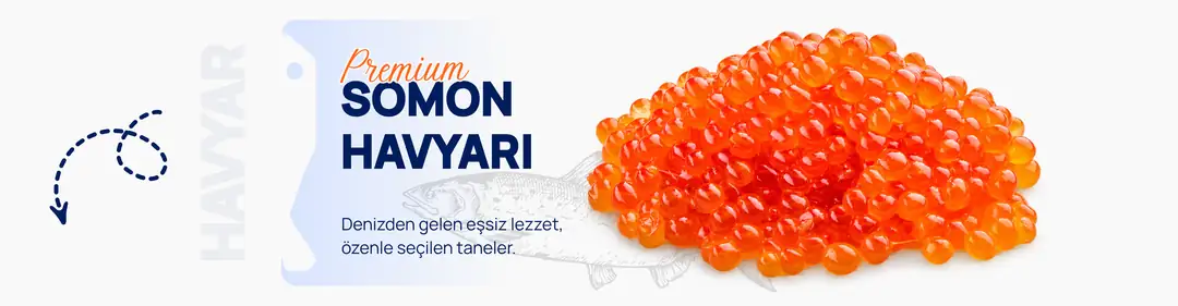 Premium somon havyarı