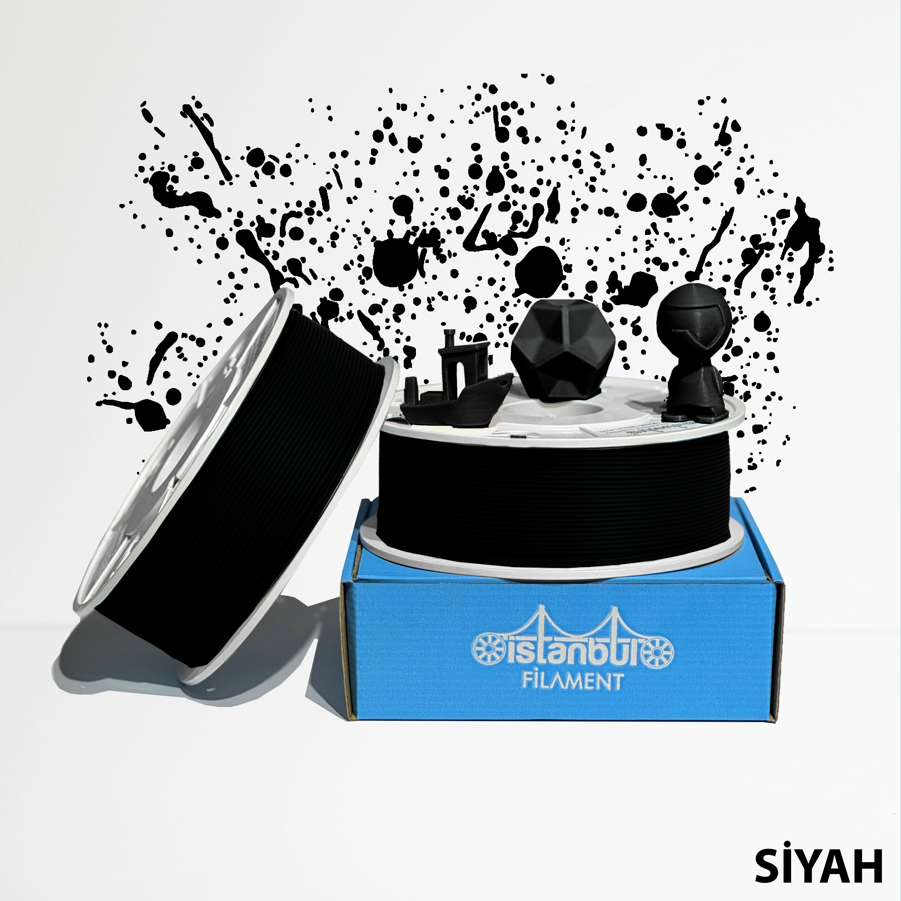 ABS BEYAZ 1.75 mm 1KG MÜHENDİSLİK FİLAMENT