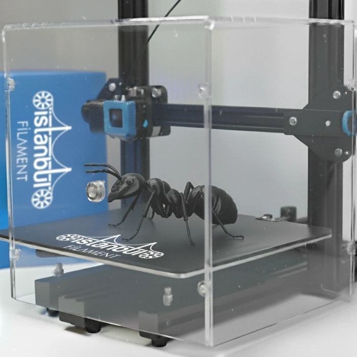 3D Baskı TPU Filament Siyah 1 Kg Ø 1,75mm ± 0,05 Mm