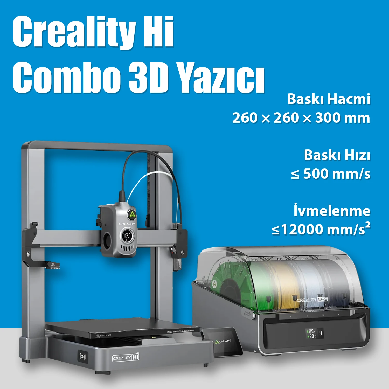 Creality Hi Combo 3D Yazıcı