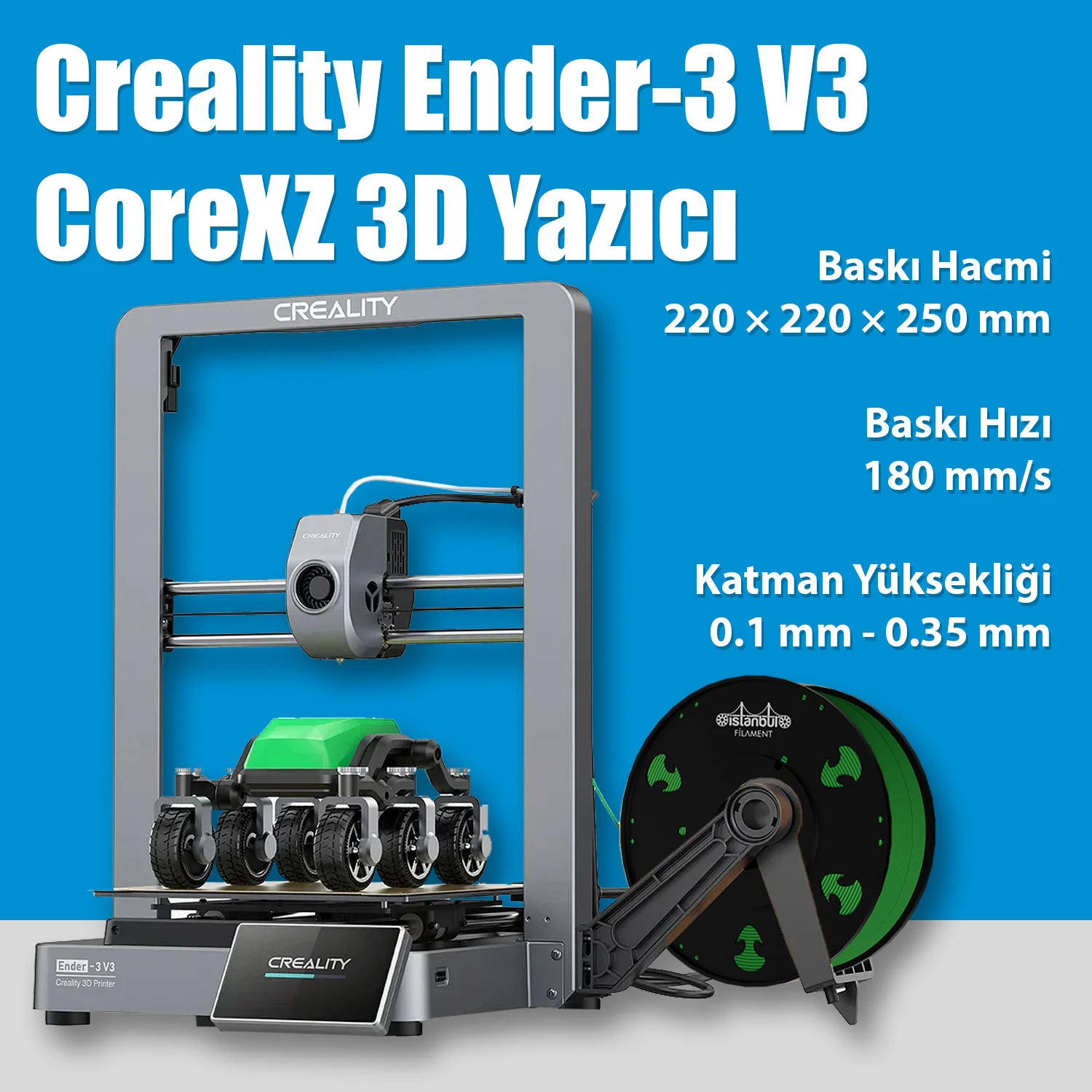 Creality Ender-3 V3 CoreXZ 3D Yazıcı