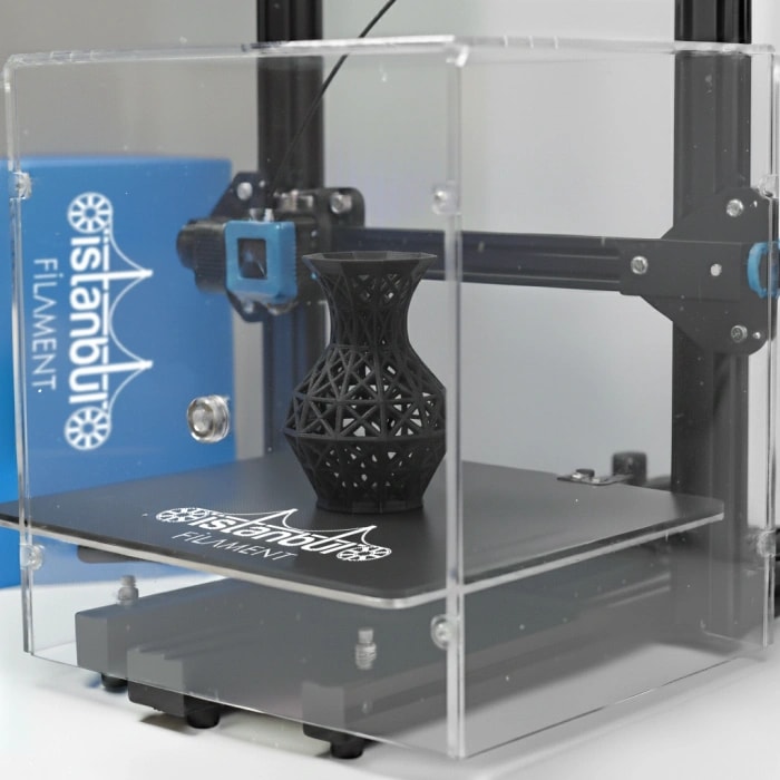 3D Baskı TPU Filament Siyah 1 Kg Ø 1,75mm ± 0,05 Mm