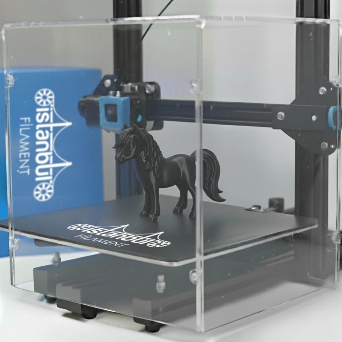 3D Baskı TPU Filament Siyah 1 Kg Ø 1,75mm ± 0,05 Mm