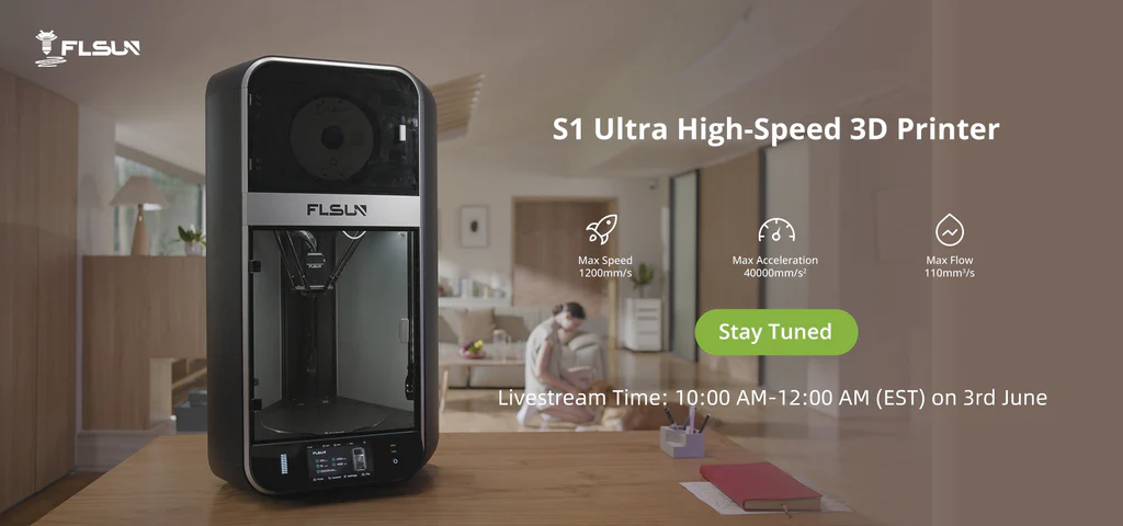 Flsun S1 Pro Yüksek Hızlı 3D Yazıcı