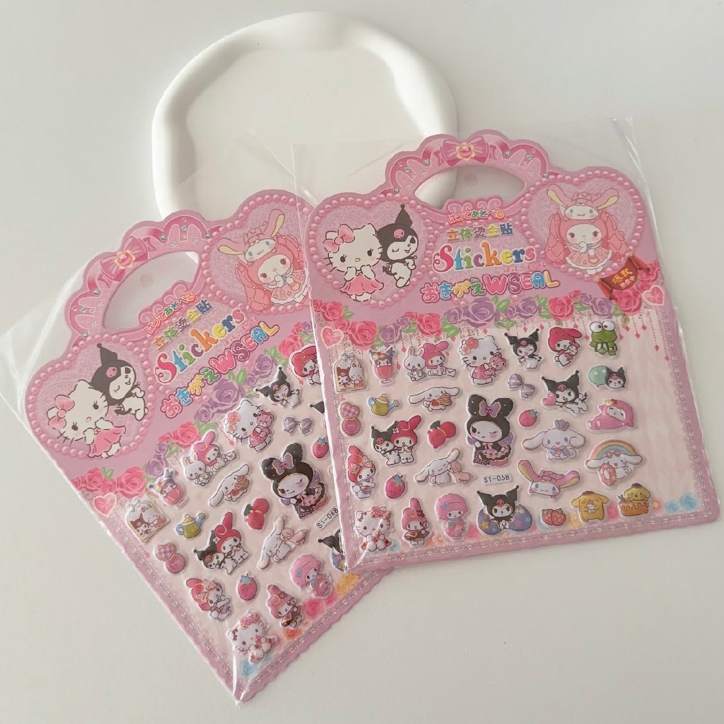Çanta Sanrio Sticker Set